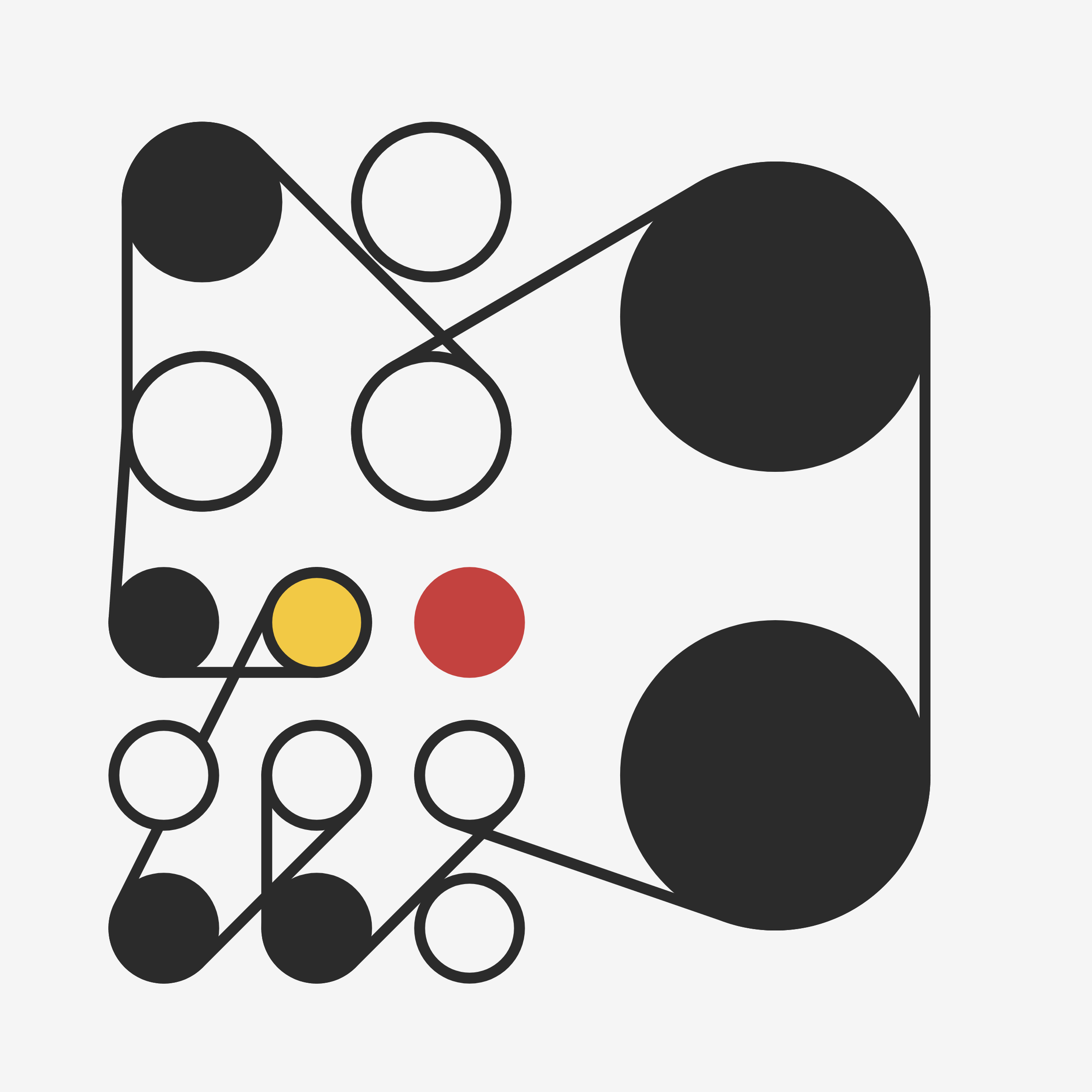 Art Blocks - Art Blocks v2 - Ringers #501 - NFT # 13000501