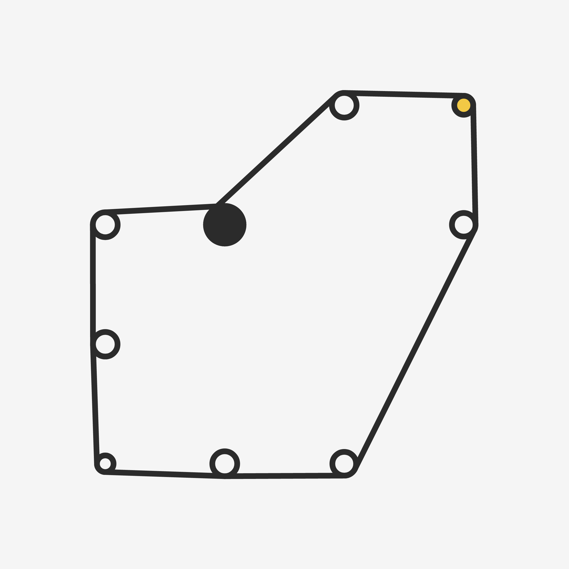 Art Blocks - Art Blocks v2 - Ringers #505 - NFT # 13000505