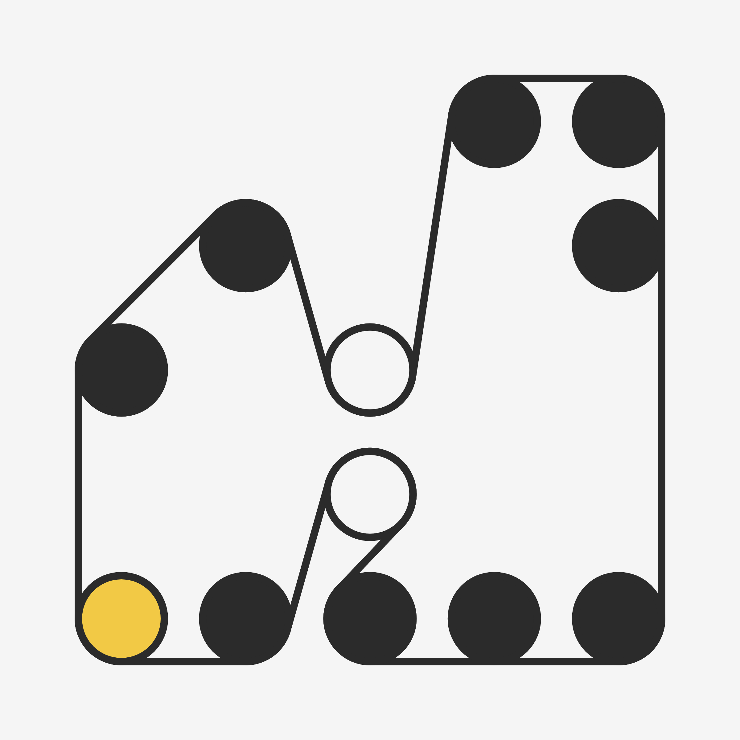 Art Blocks - Art Blocks v2 - Ringers #511 - NFT # 13000511