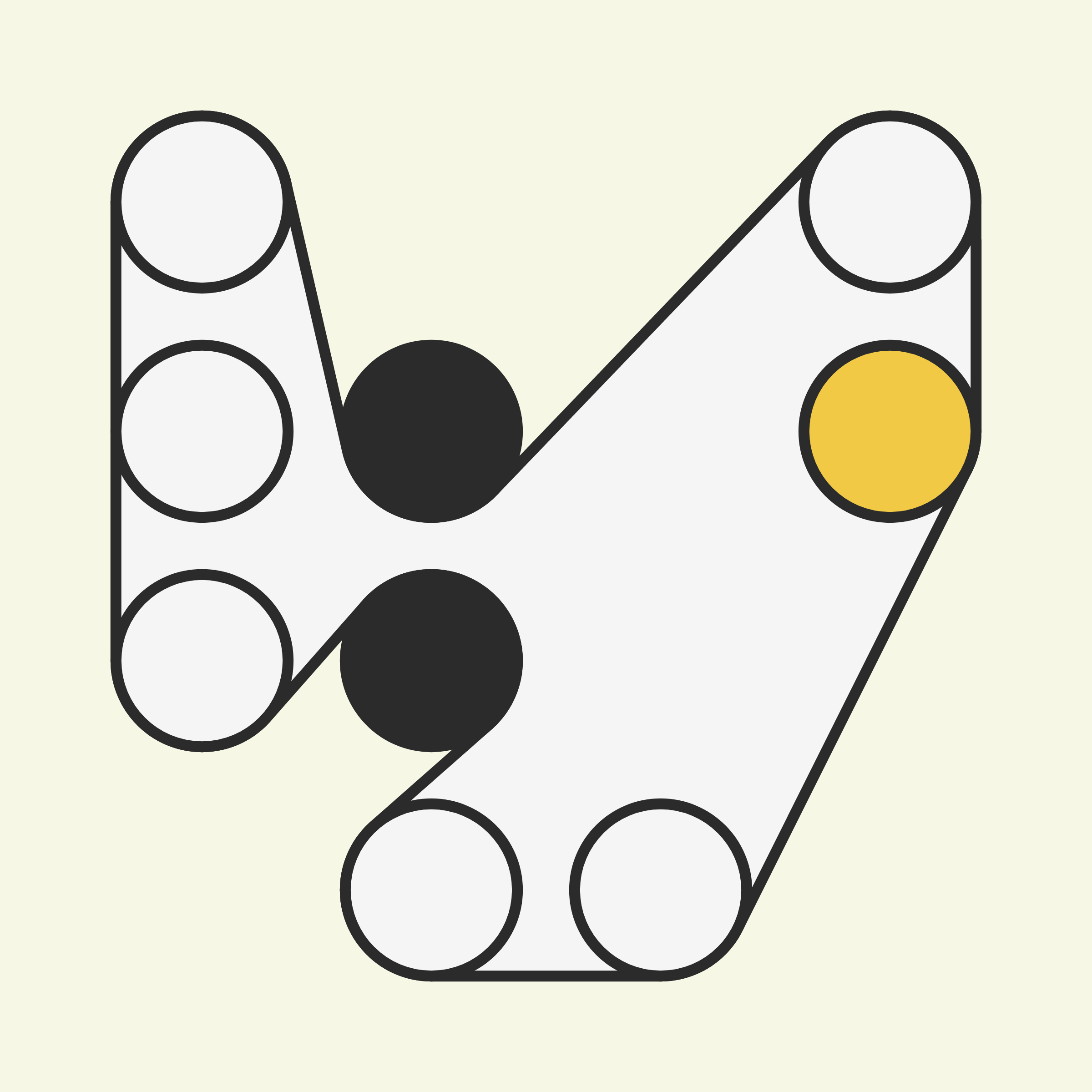 Art Blocks - Art Blocks v2 - Ringers #512 - NFT # 13000512