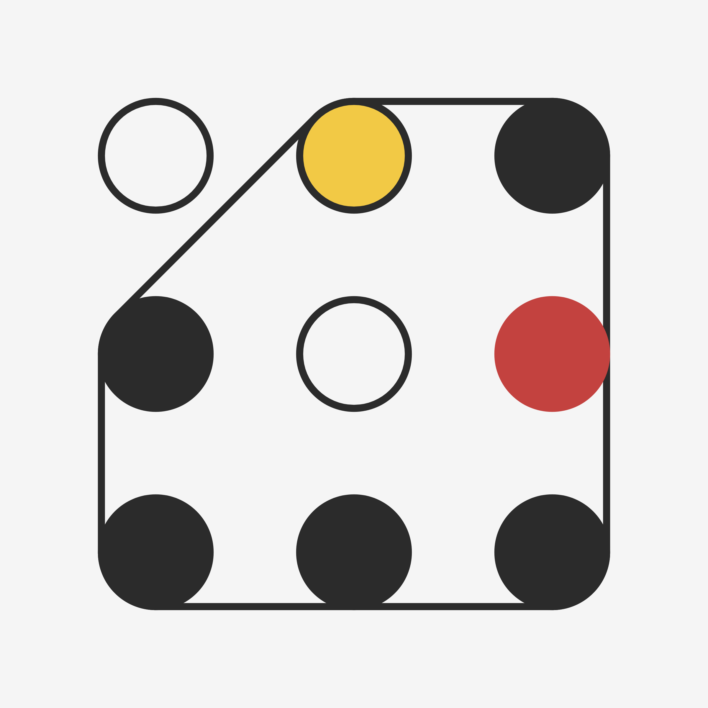 Art Blocks - Art Blocks v2 - Ringers #524 - NFT # 13000524