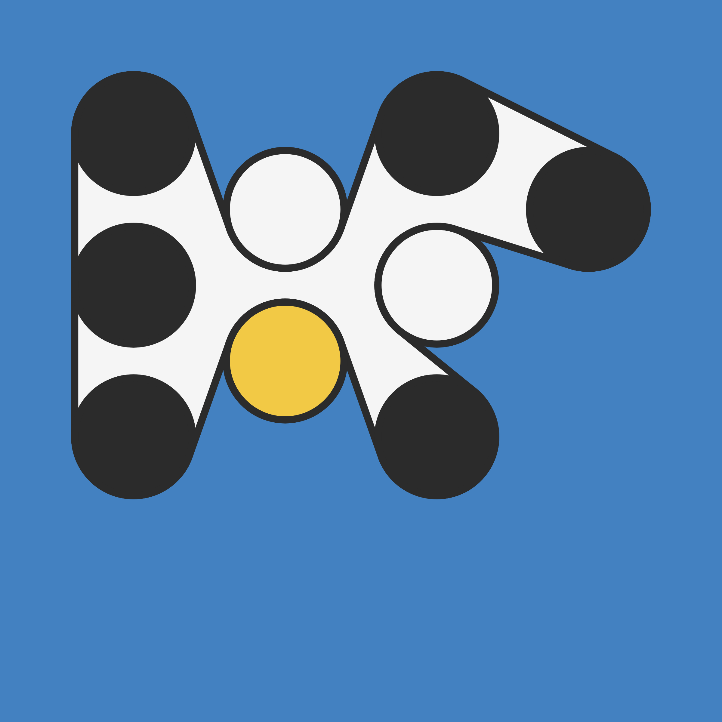 Art Blocks - Art Blocks v2 - Ringers #532 - NFT # 13000532