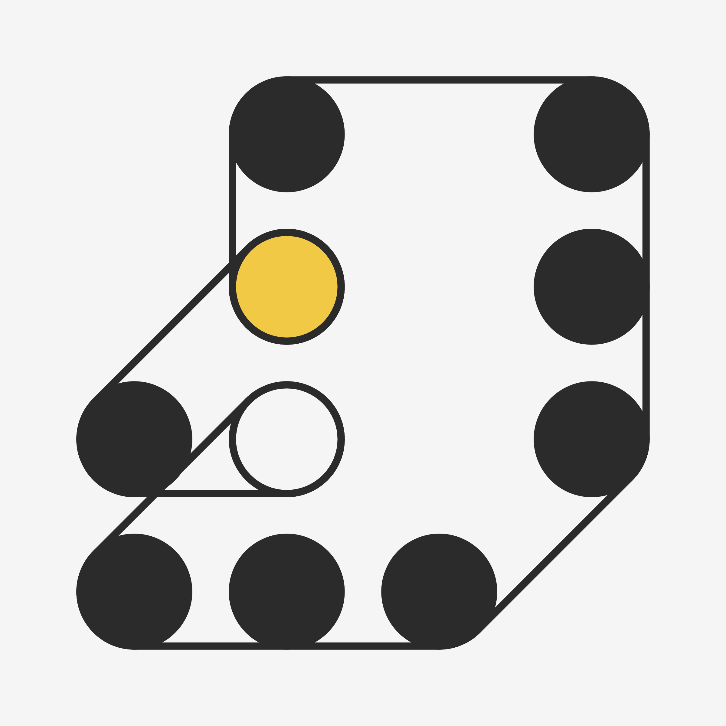 Art Blocks - Art Blocks v2 - Ringers #553 - NFT # 13000553