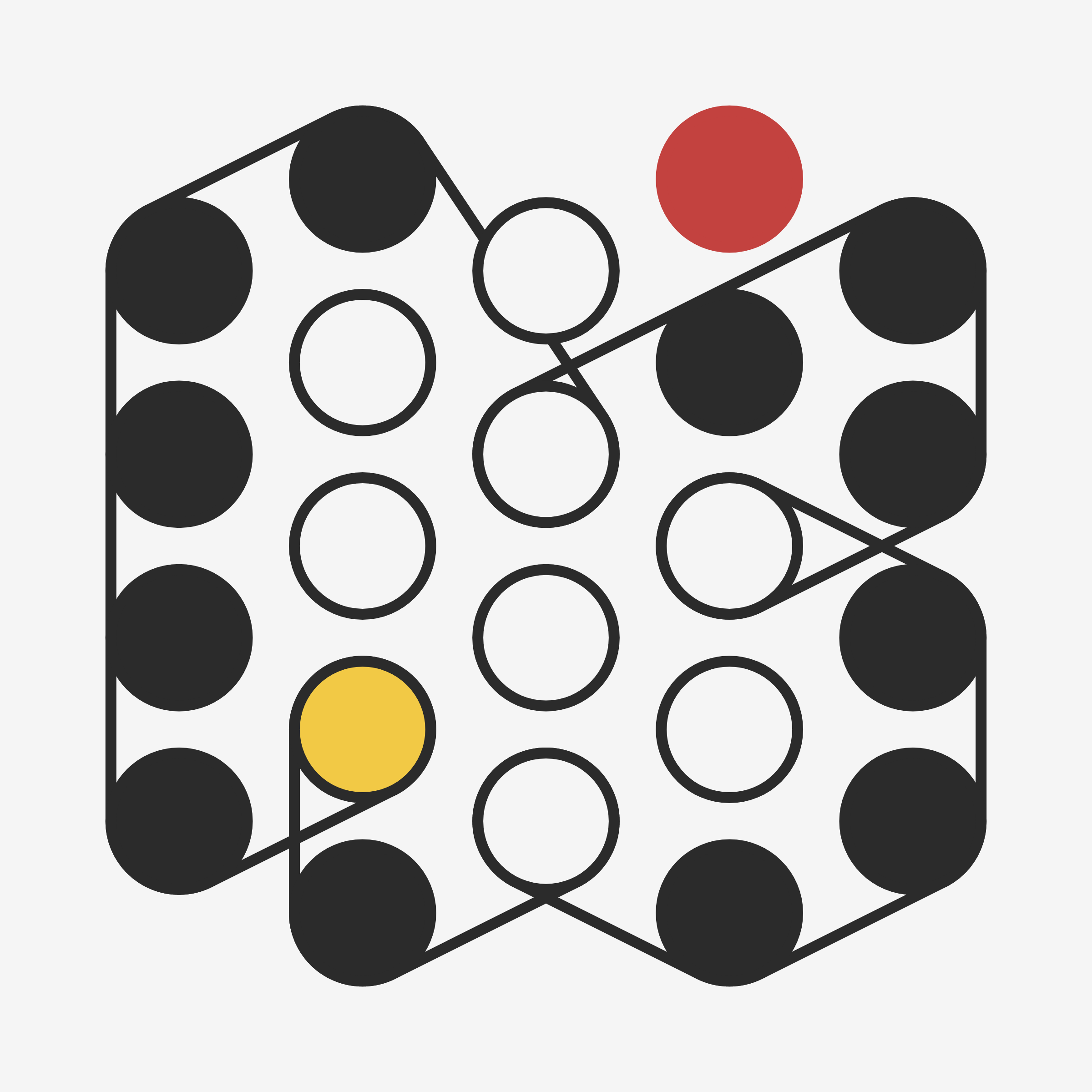 Art Blocks - Art Blocks v2 - Ringers #567 - NFT # 13000567