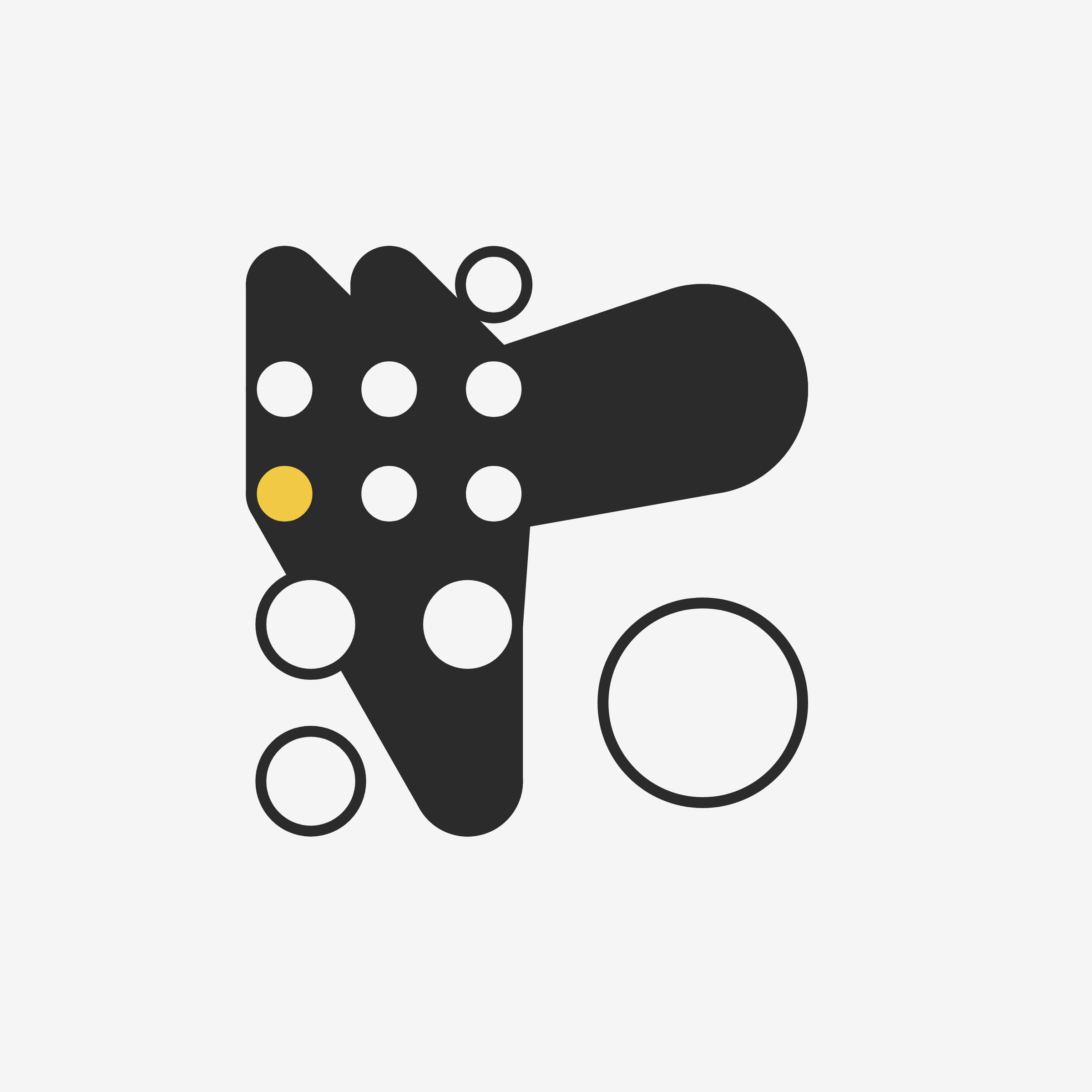 Art Blocks - Art Blocks v2 - Ringers #583 - NFT # 13000583