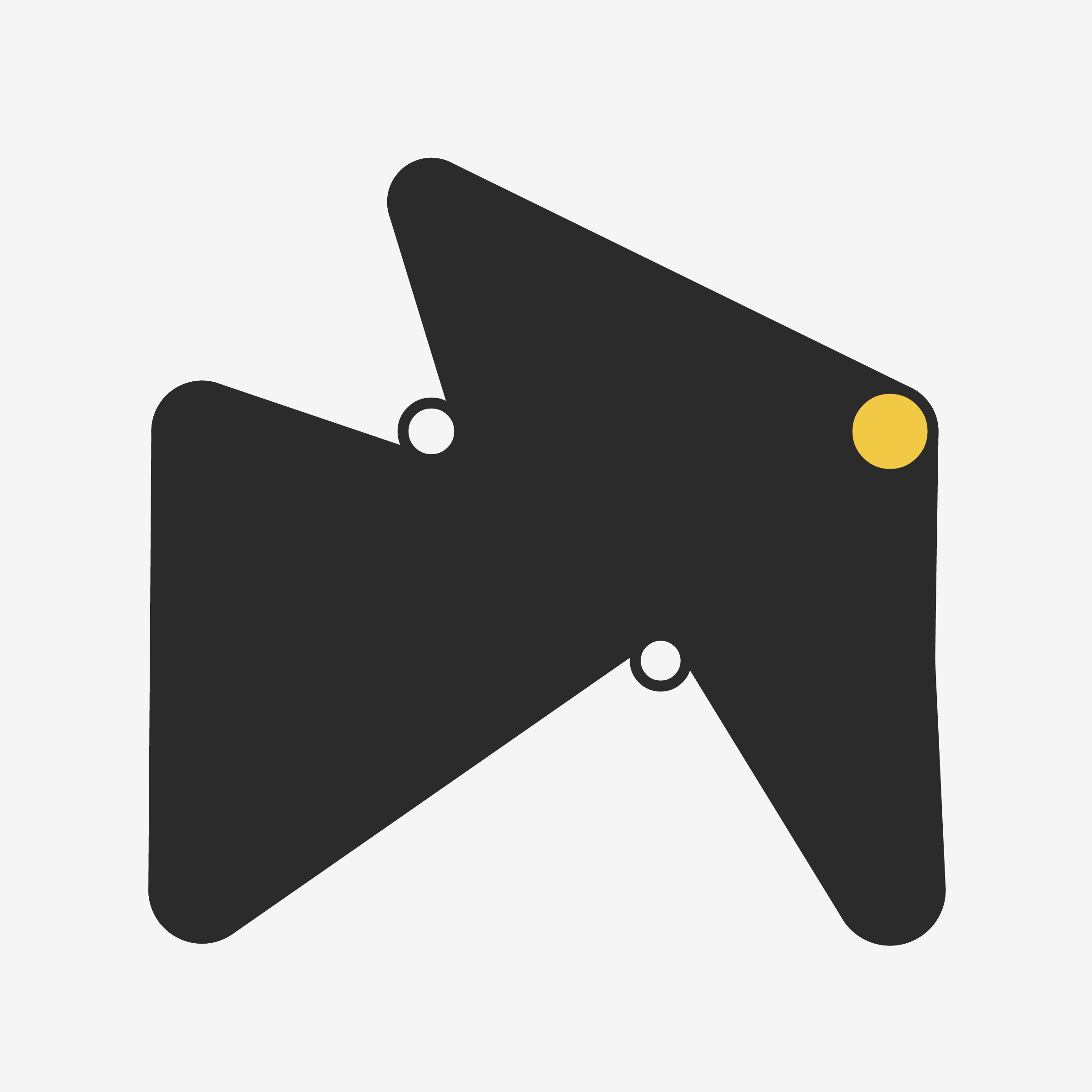 Art Blocks - Art Blocks v2 - Ringers #595 - NFT # 13000595