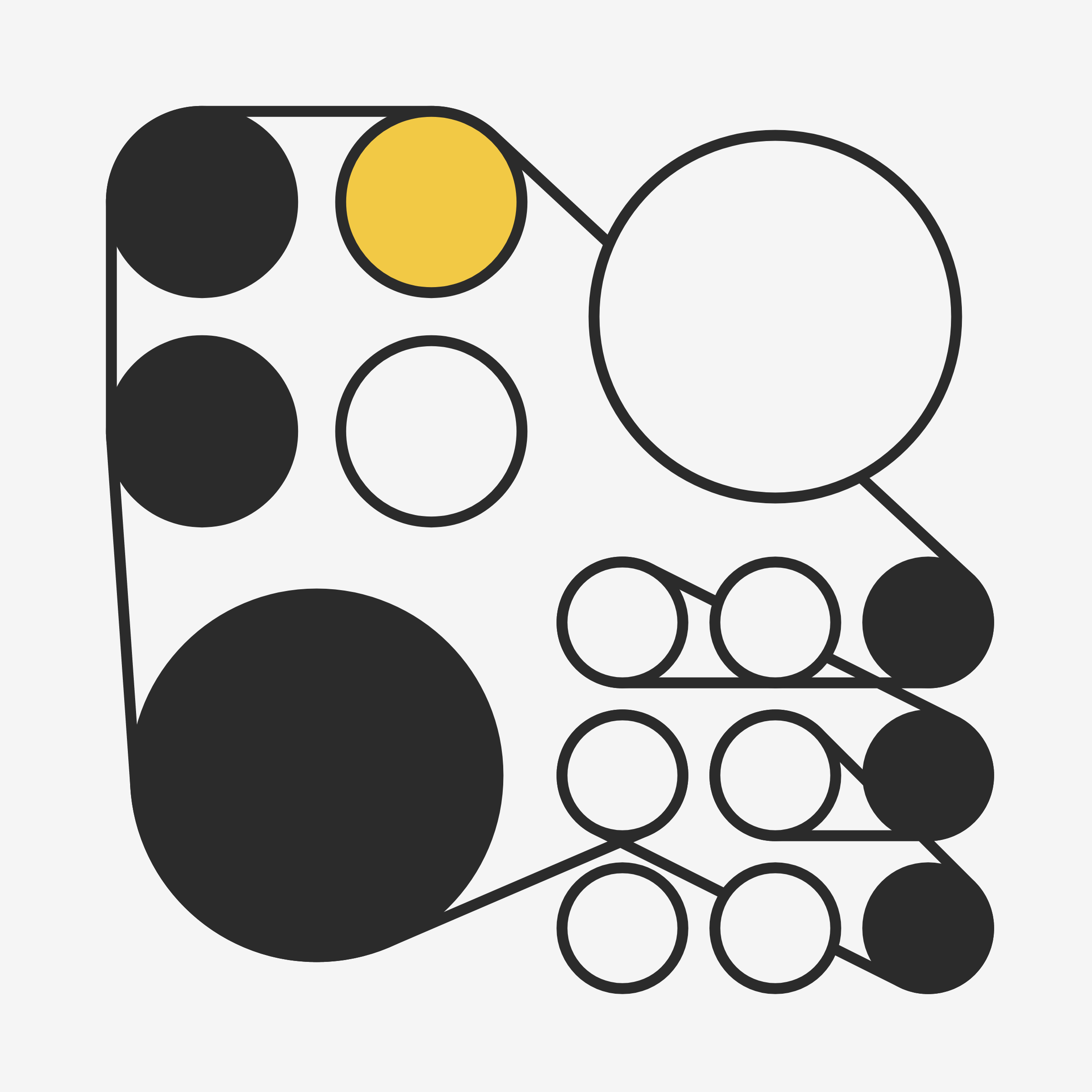 Art Blocks - Art Blocks v2 - Ringers #607 - NFT # 13000607