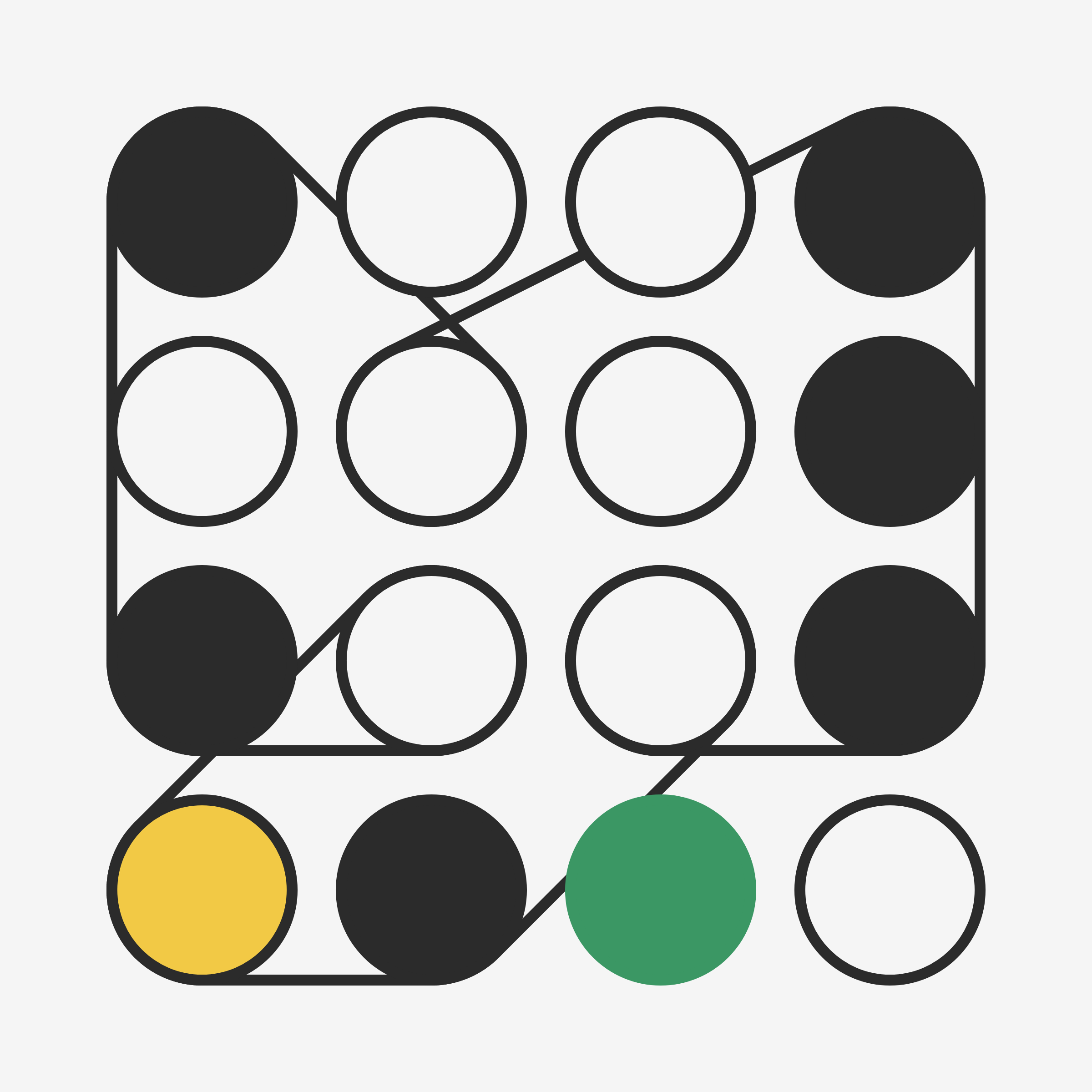 Art Blocks - Art Blocks v2 - Ringers #616 - NFT # 13000616