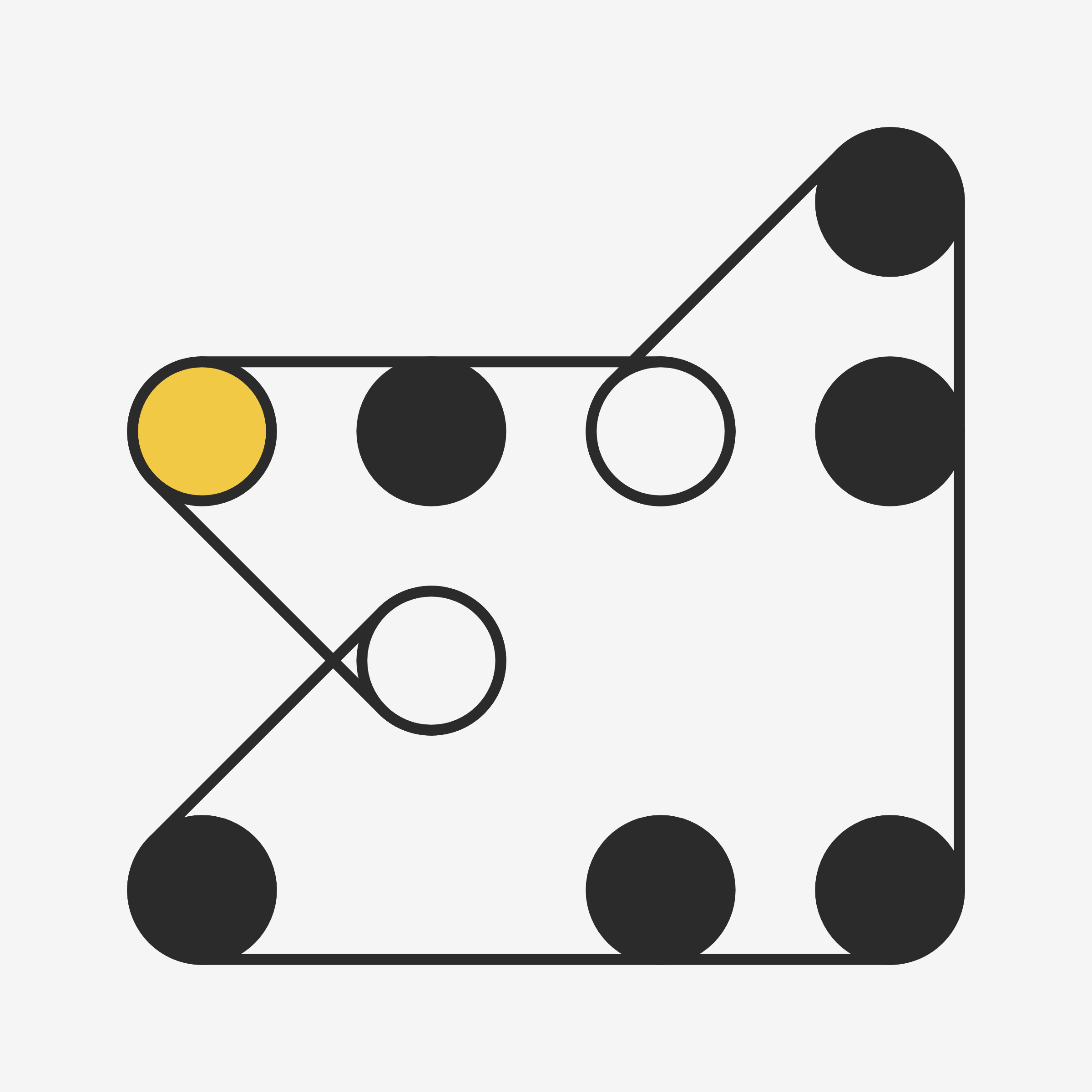 Art Blocks - Art Blocks v2 - Ringers #634 - NFT # 13000634