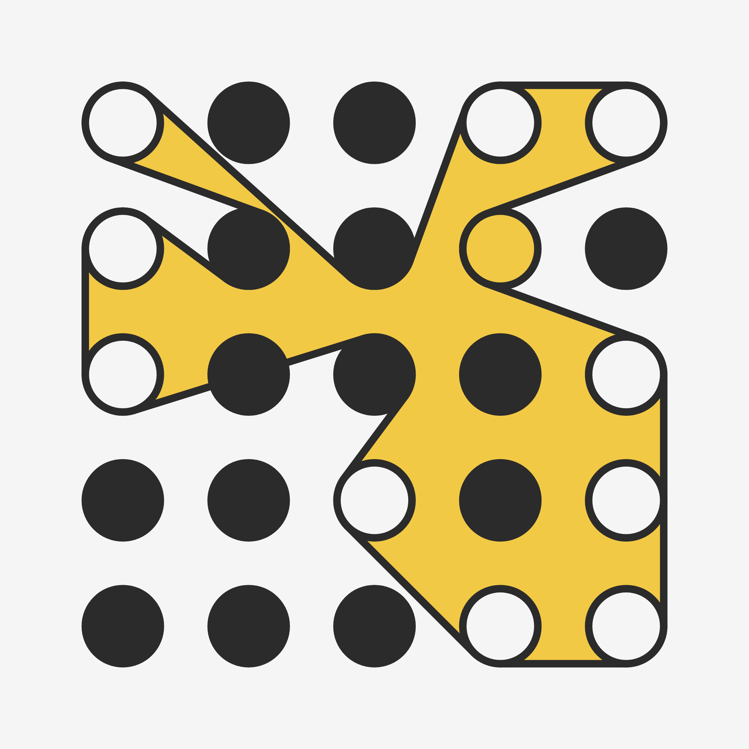 Art Blocks - Art Blocks v2 - Ringers #649 - NFT # 13000649