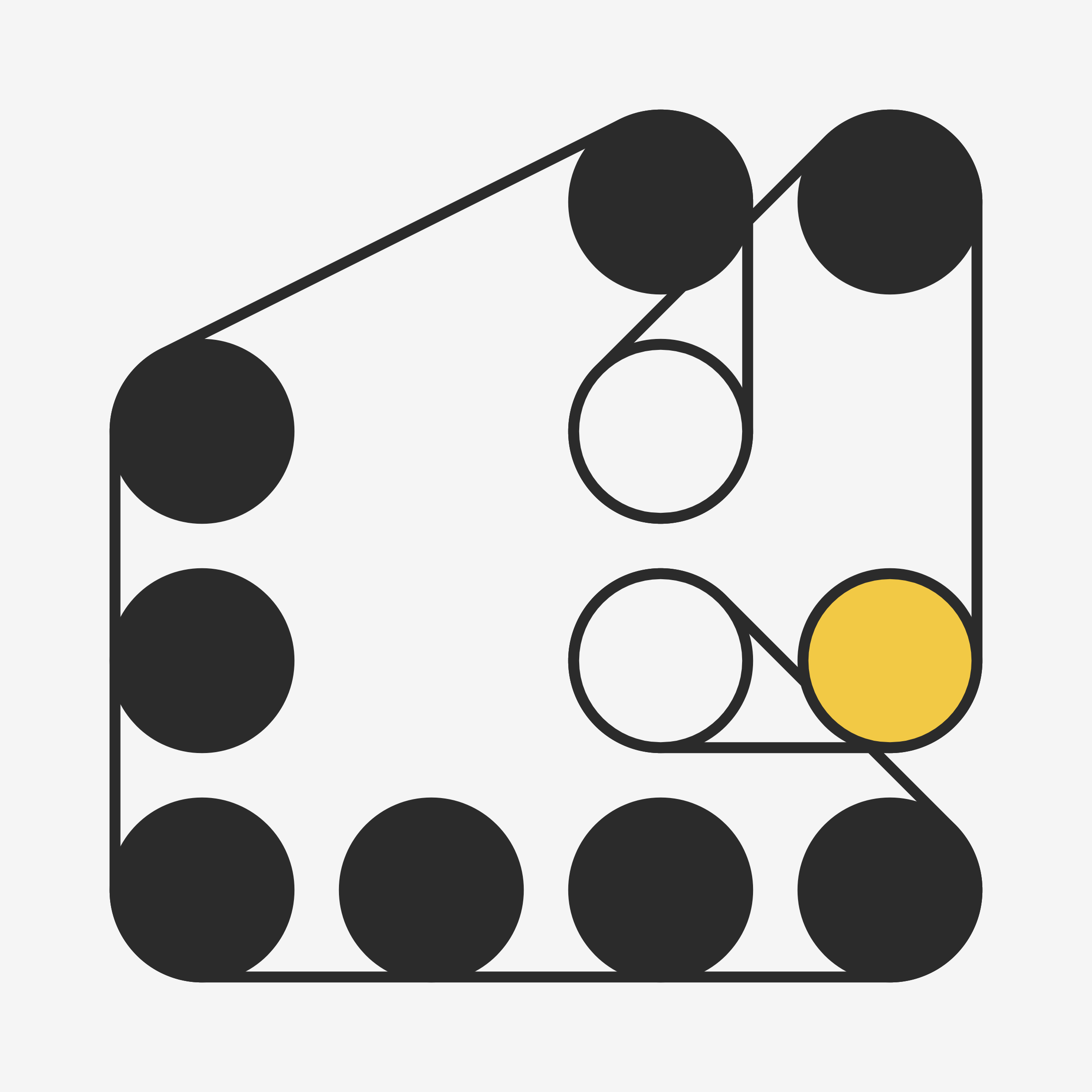 Art Blocks - Art Blocks v2 - Ringers #660 - NFT # 13000660