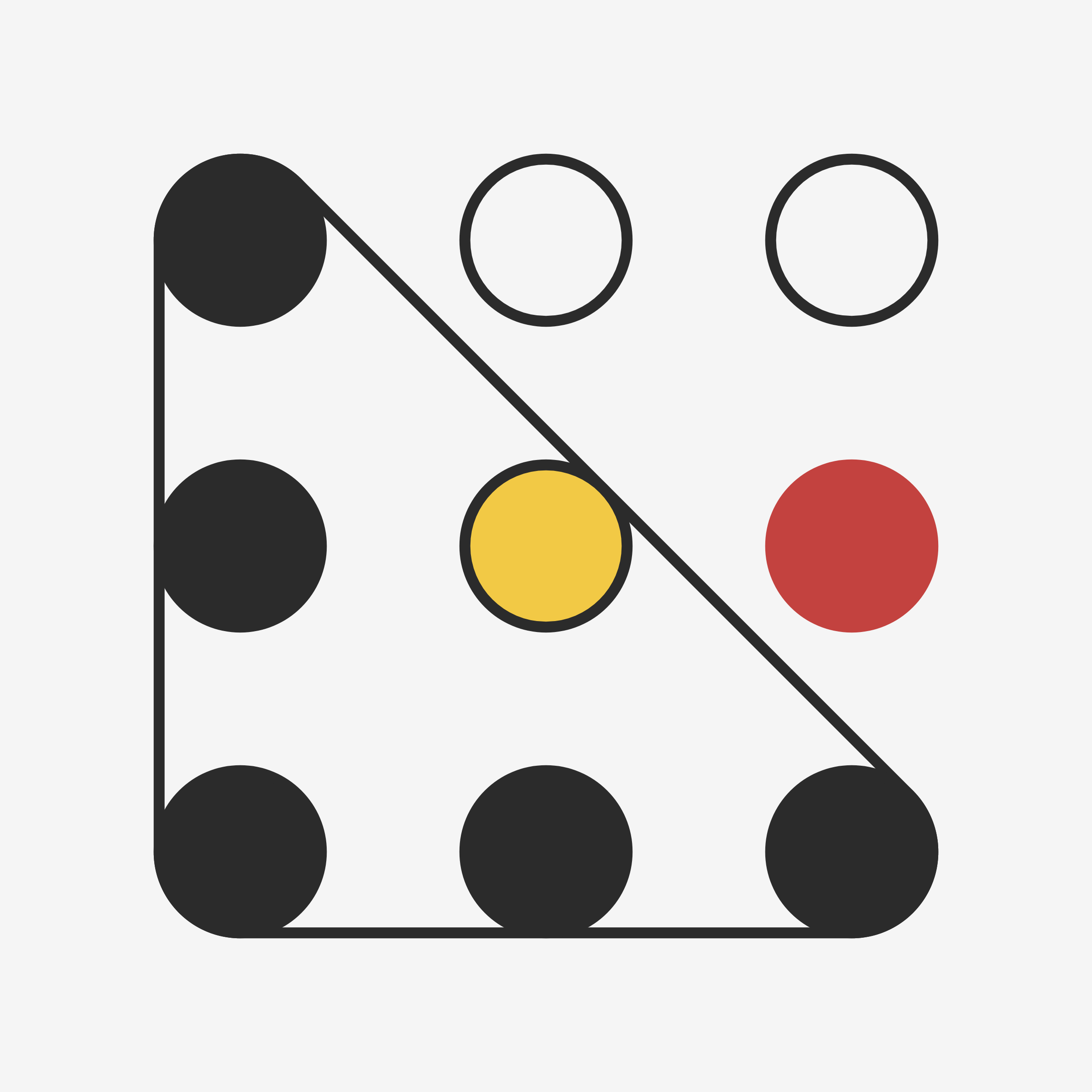 Art Blocks - Art Blocks v2 - Ringers #663 - NFT # 13000663