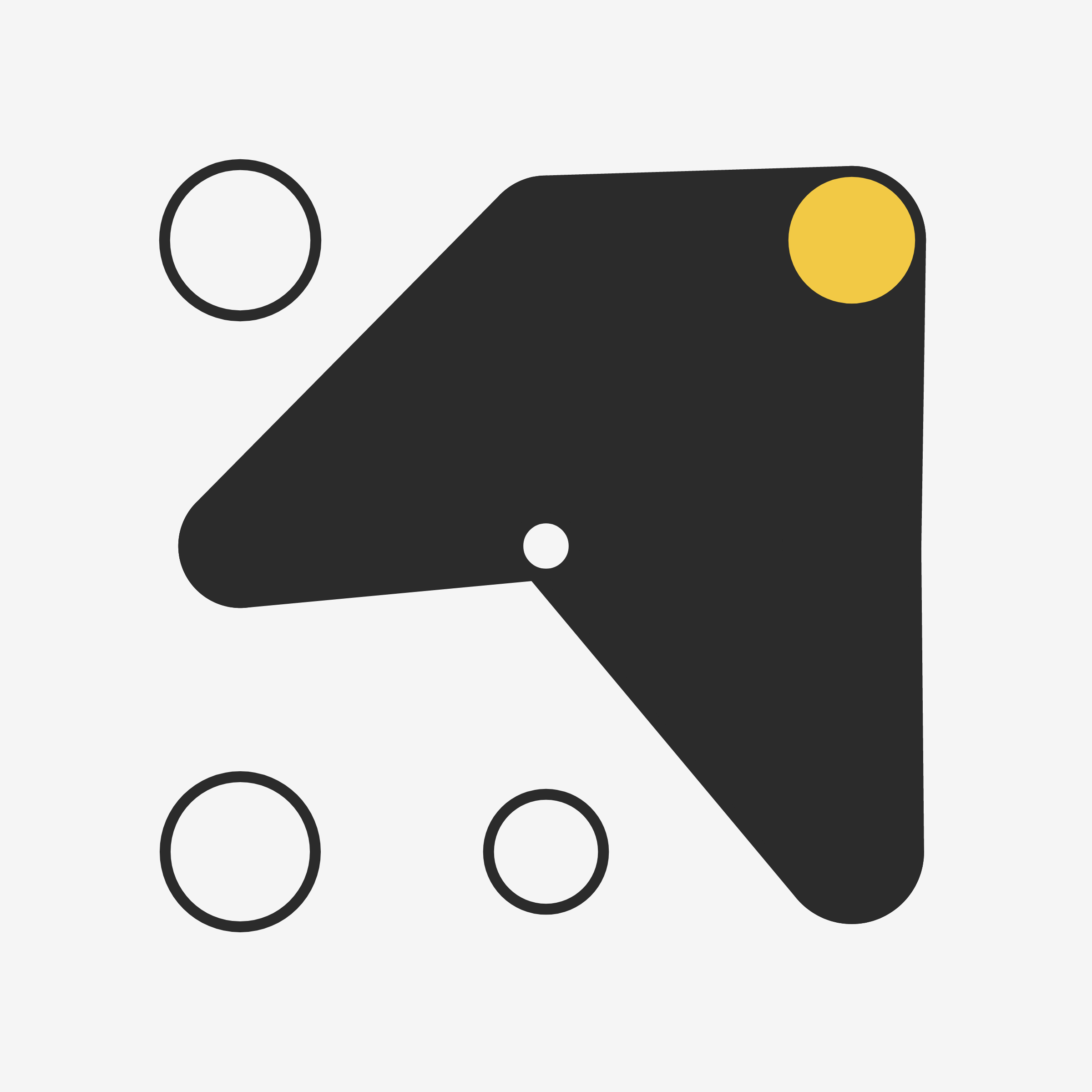 Art Blocks - Art Blocks v2 - Ringers #689 - NFT # 13000689