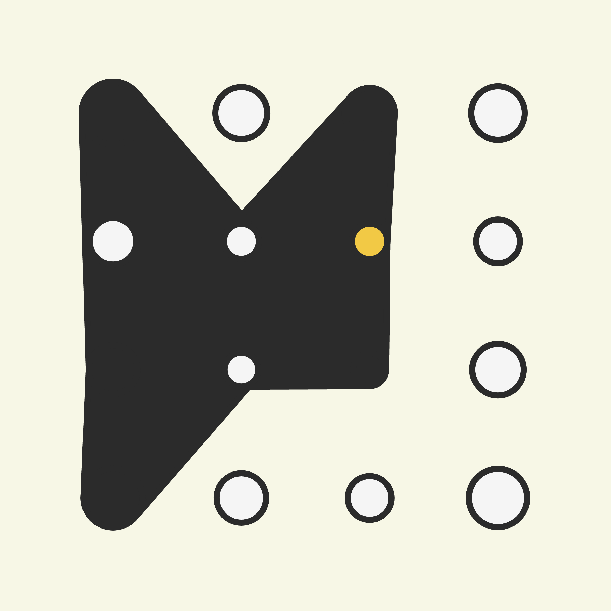 Art Blocks - Art Blocks v2 - Ringers #692 - NFT # 13000692