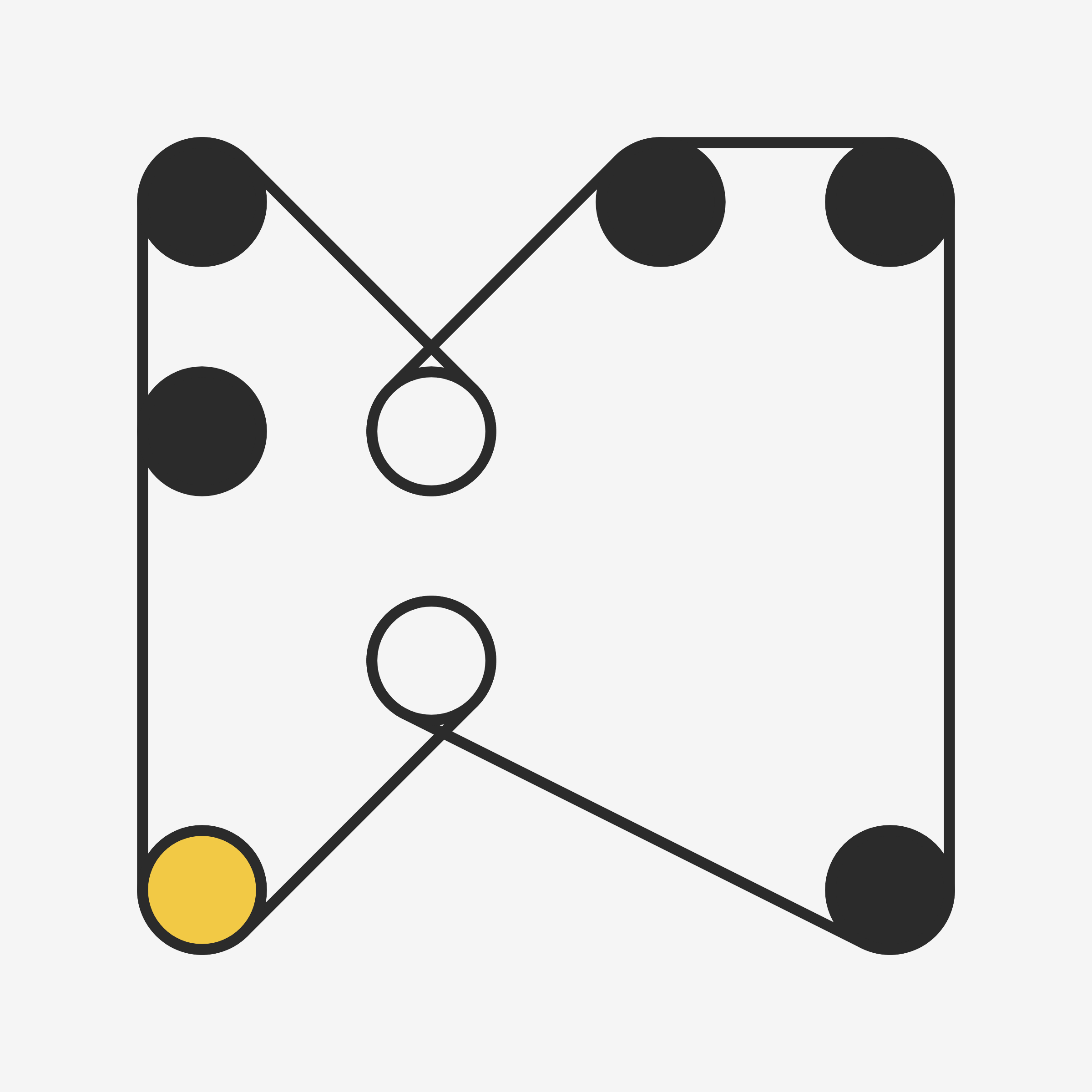 Art Blocks - Art Blocks v2 - Ringers #693 - NFT # 13000693