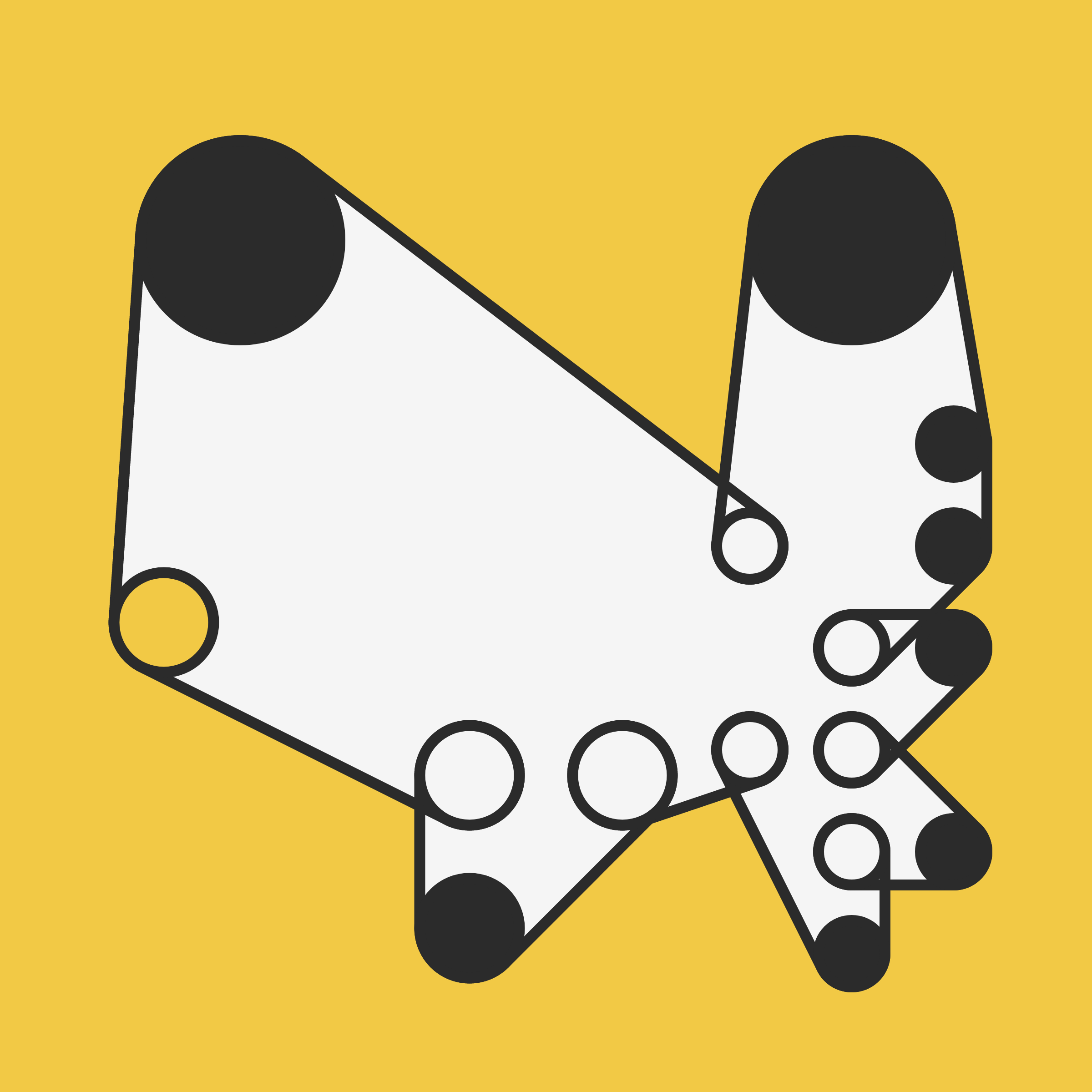 Art Blocks - Art Blocks v2 - Ringers #703 - NFT # 13000703