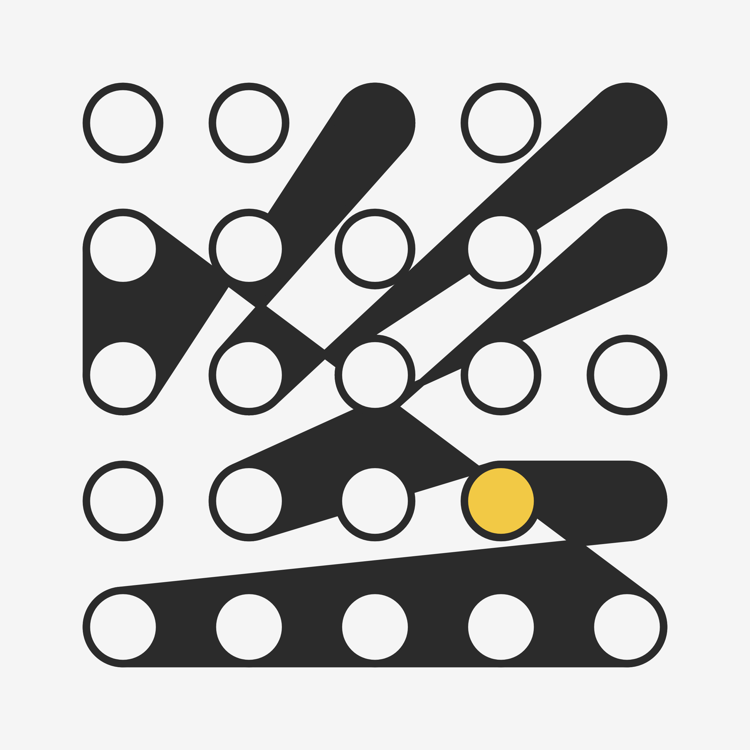 Art Blocks - Art Blocks v2 - Ringers #707 - NFT # 13000707