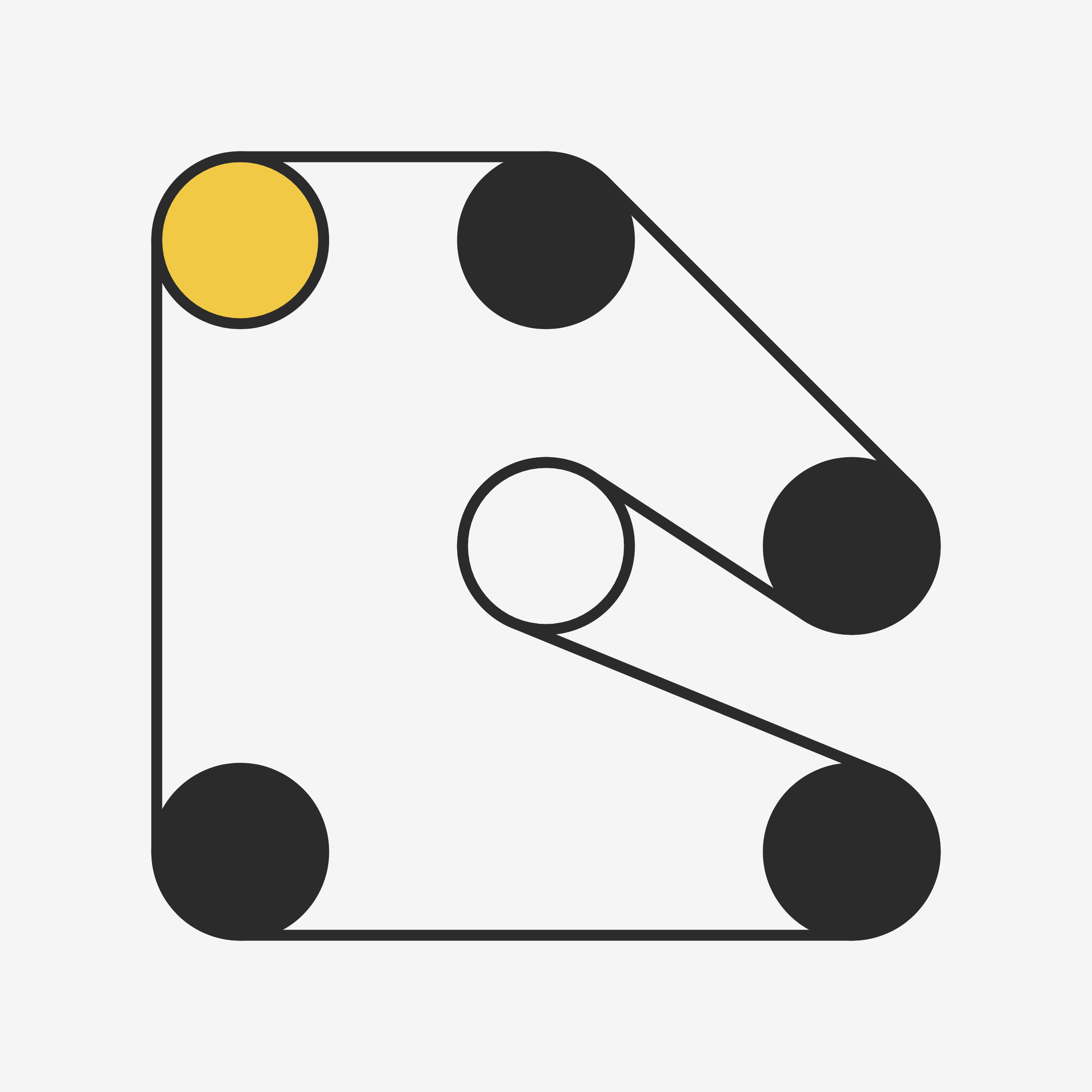 Art Blocks - Art Blocks v2 - Ringers #712 - NFT # 13000712