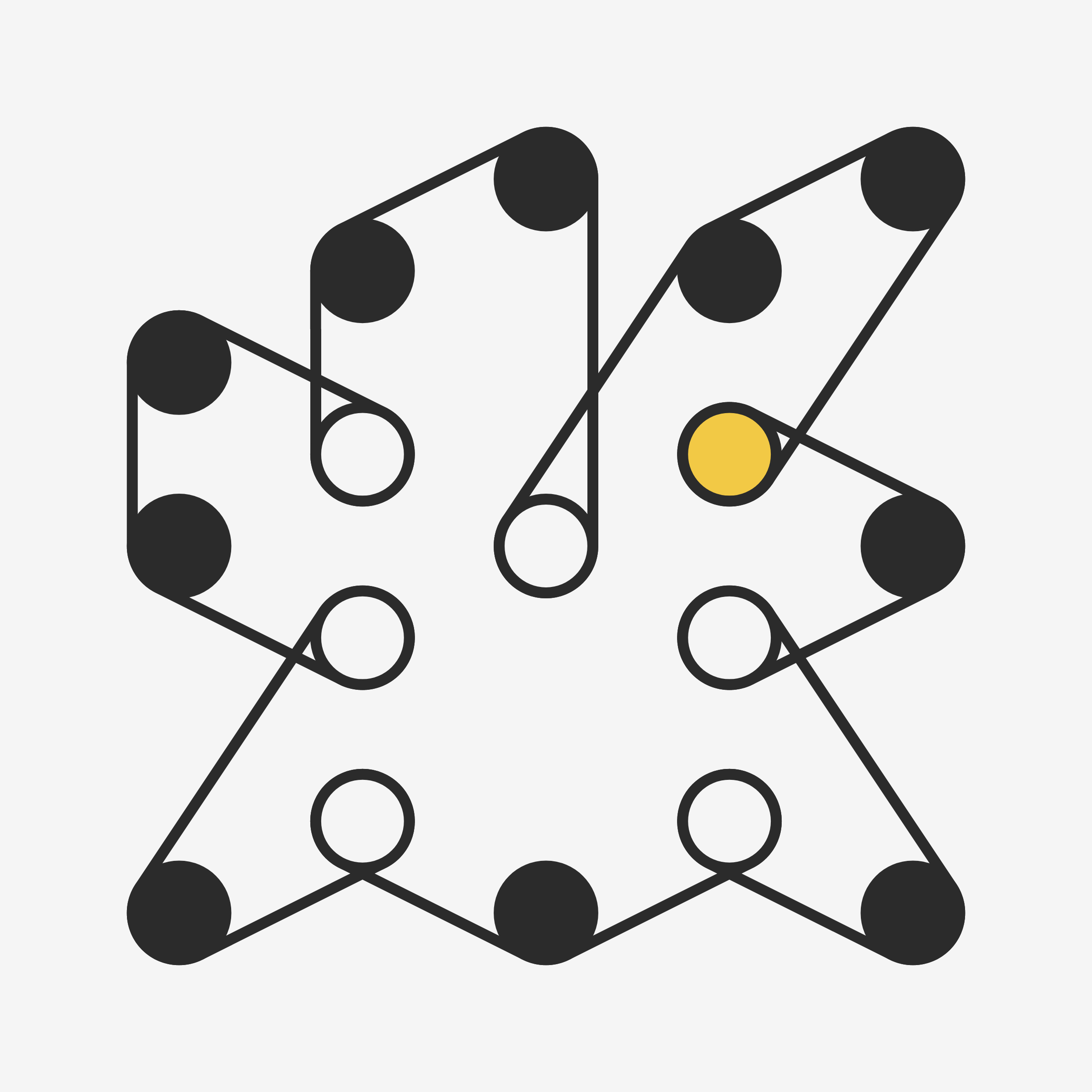 Art Blocks - Art Blocks v2 - Ringers #719 - NFT # 13000719