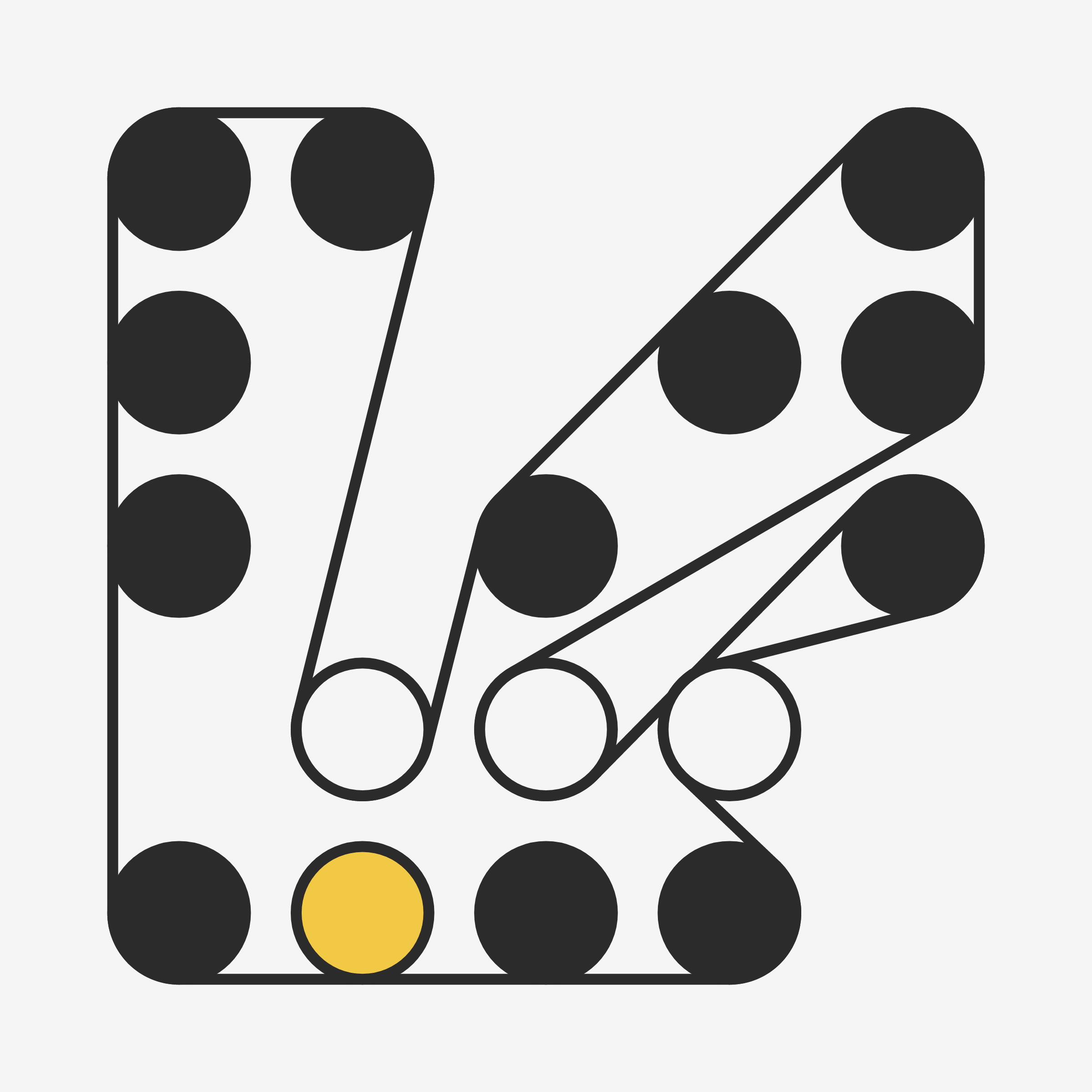 Art Blocks - Art Blocks v2 - Ringers #721 - NFT # 13000721