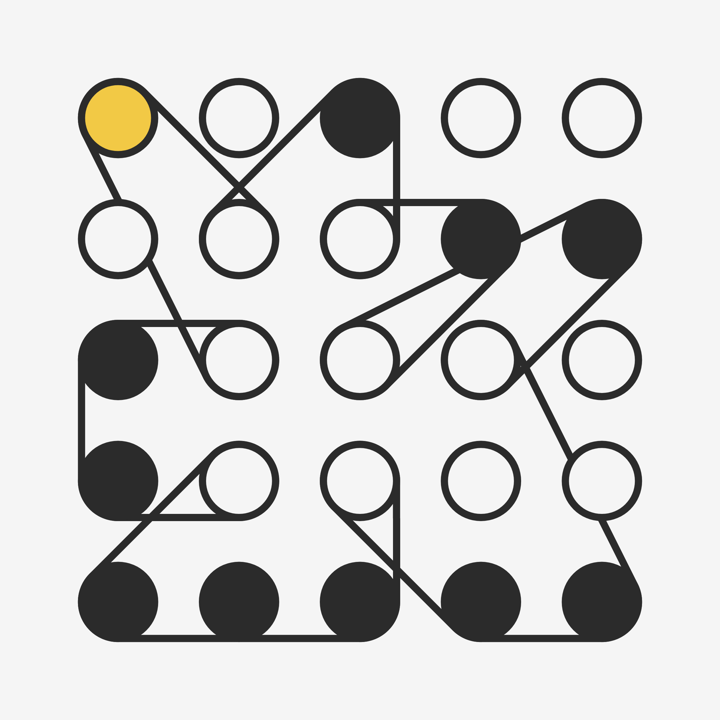 Art Blocks - Art Blocks v2 - Ringers #722 - NFT # 13000722