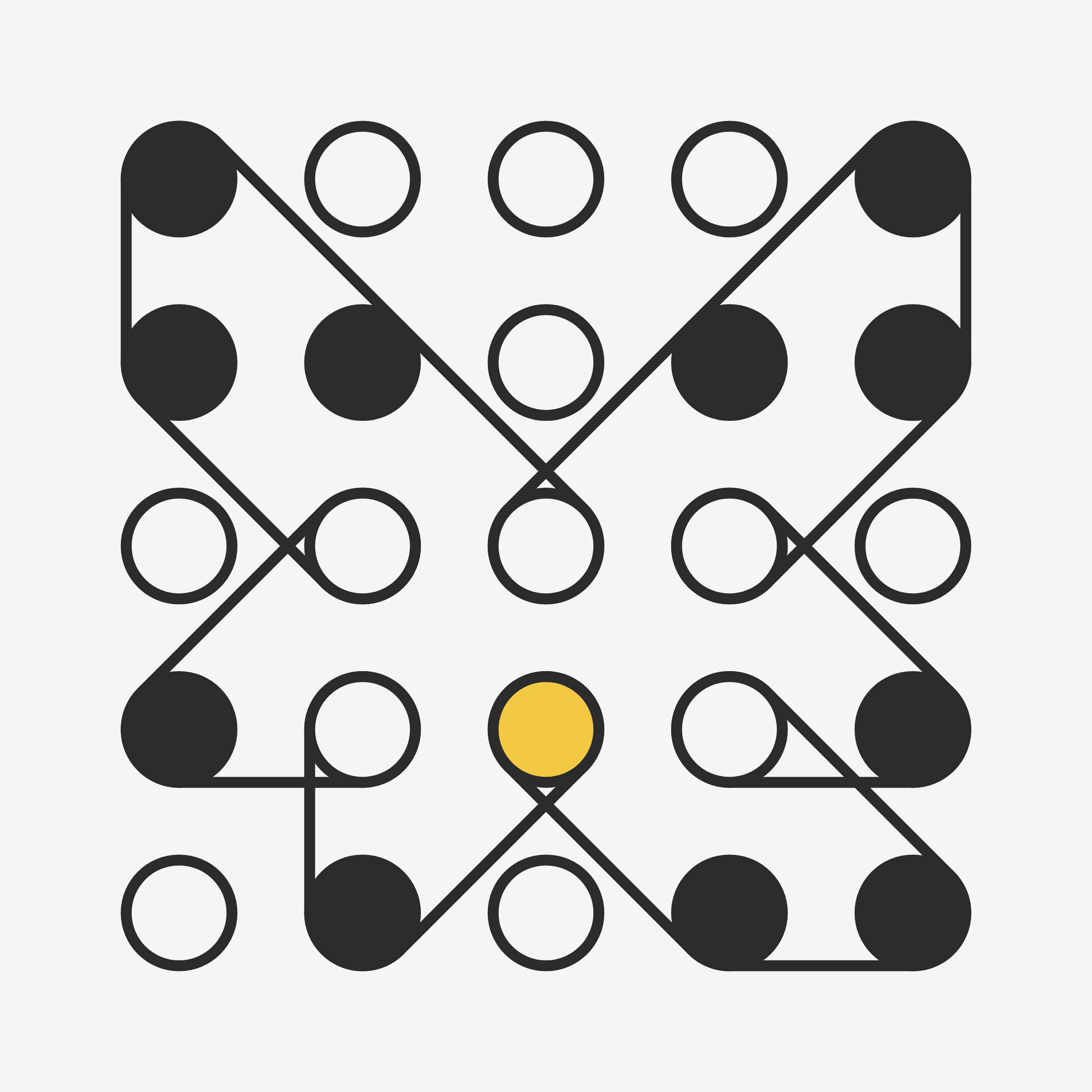 Art Blocks - Art Blocks v2 - Ringers #723 - NFT # 13000723