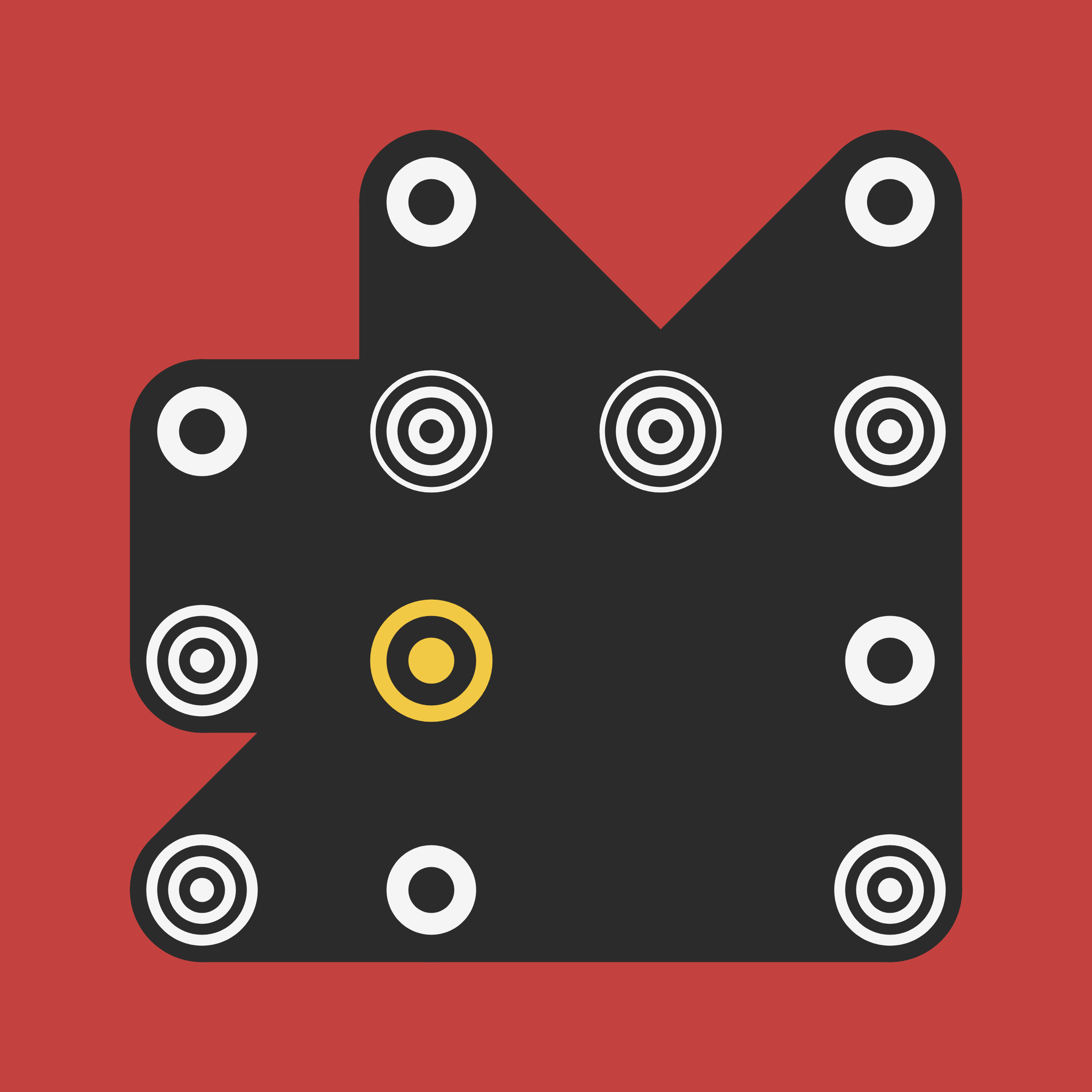 Art Blocks - Art Blocks v2 - Ringers #727 - NFT # 13000727