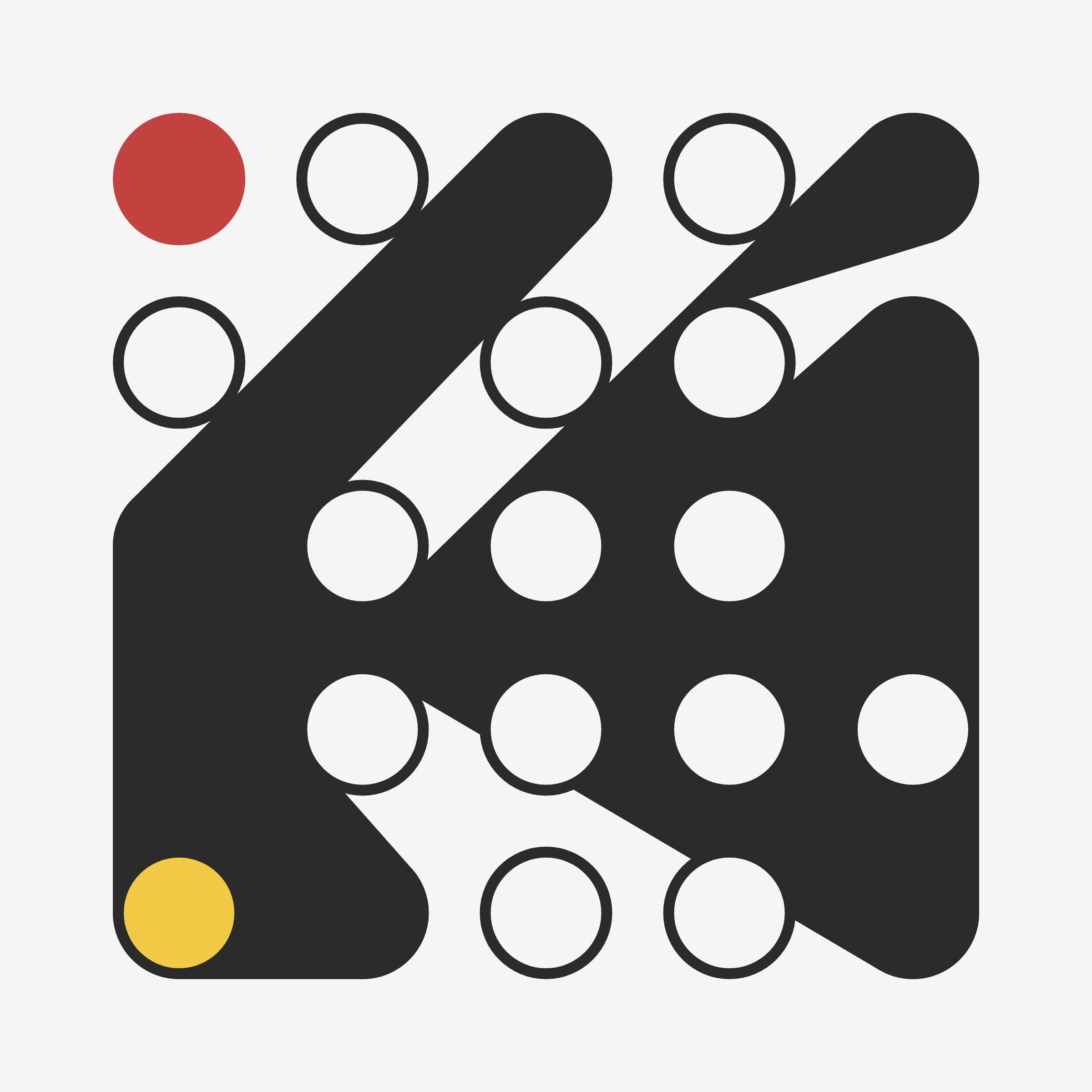 Art Blocks - Art Blocks v2 - Ringers #732 - NFT # 13000732