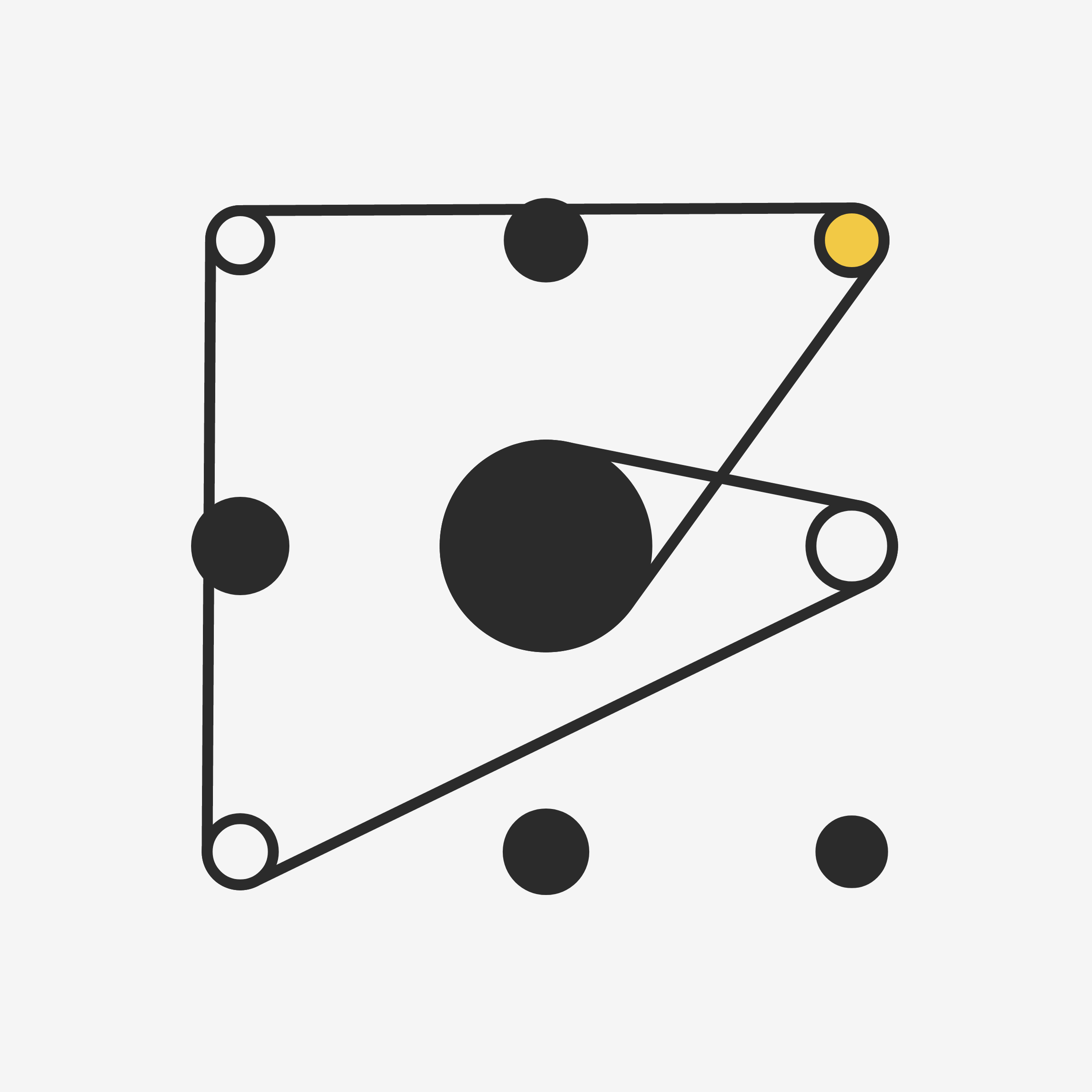 Art Blocks - Art Blocks v2 - Ringers #739 - NFT # 13000739