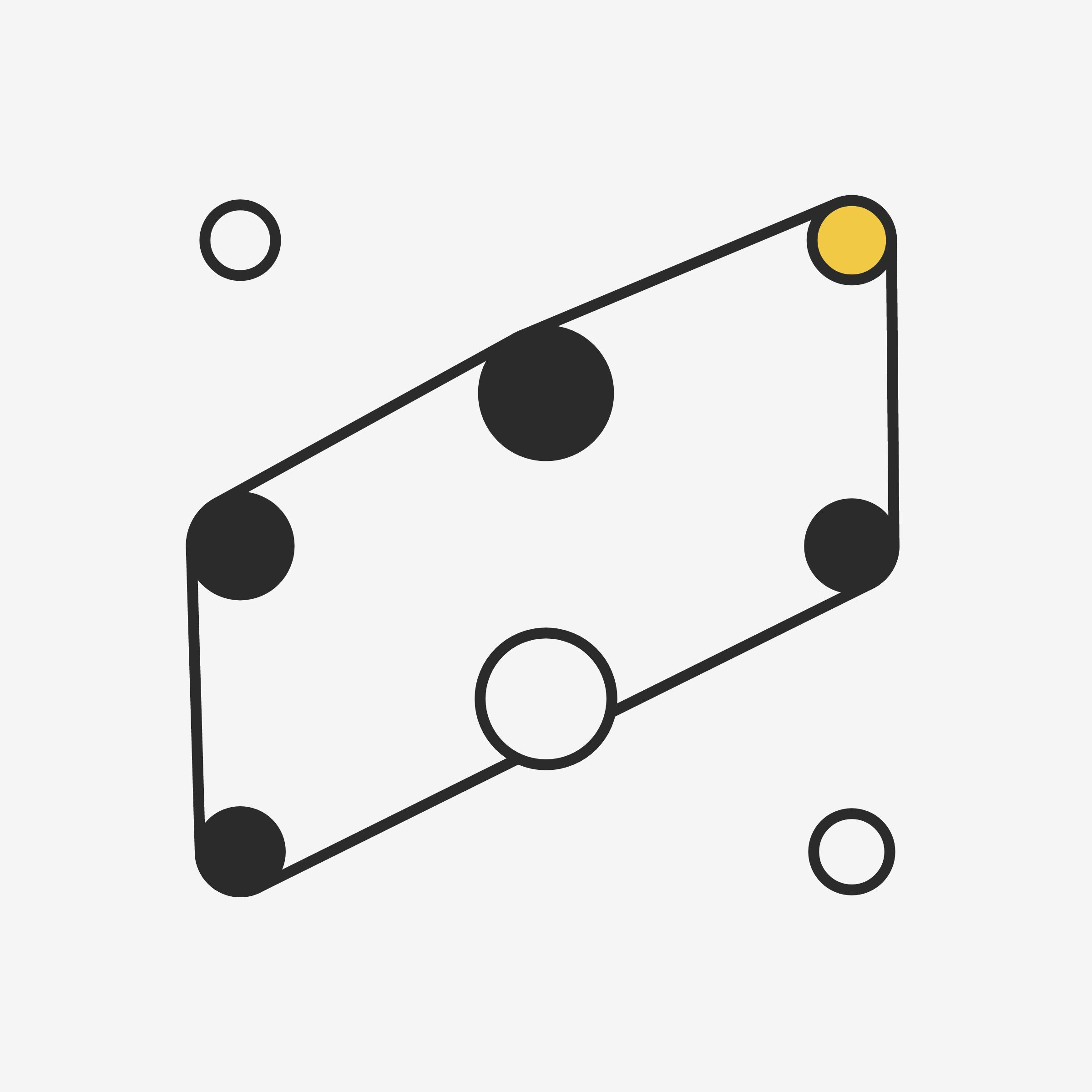 Art Blocks - Art Blocks v2 - Ringers #742 - NFT # 13000742