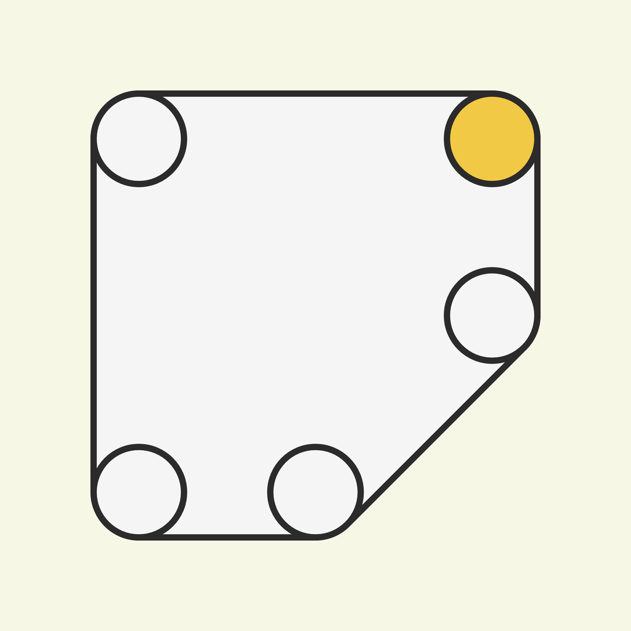 Art Blocks - Art Blocks v2 - Ringers #745 - NFT # 13000745