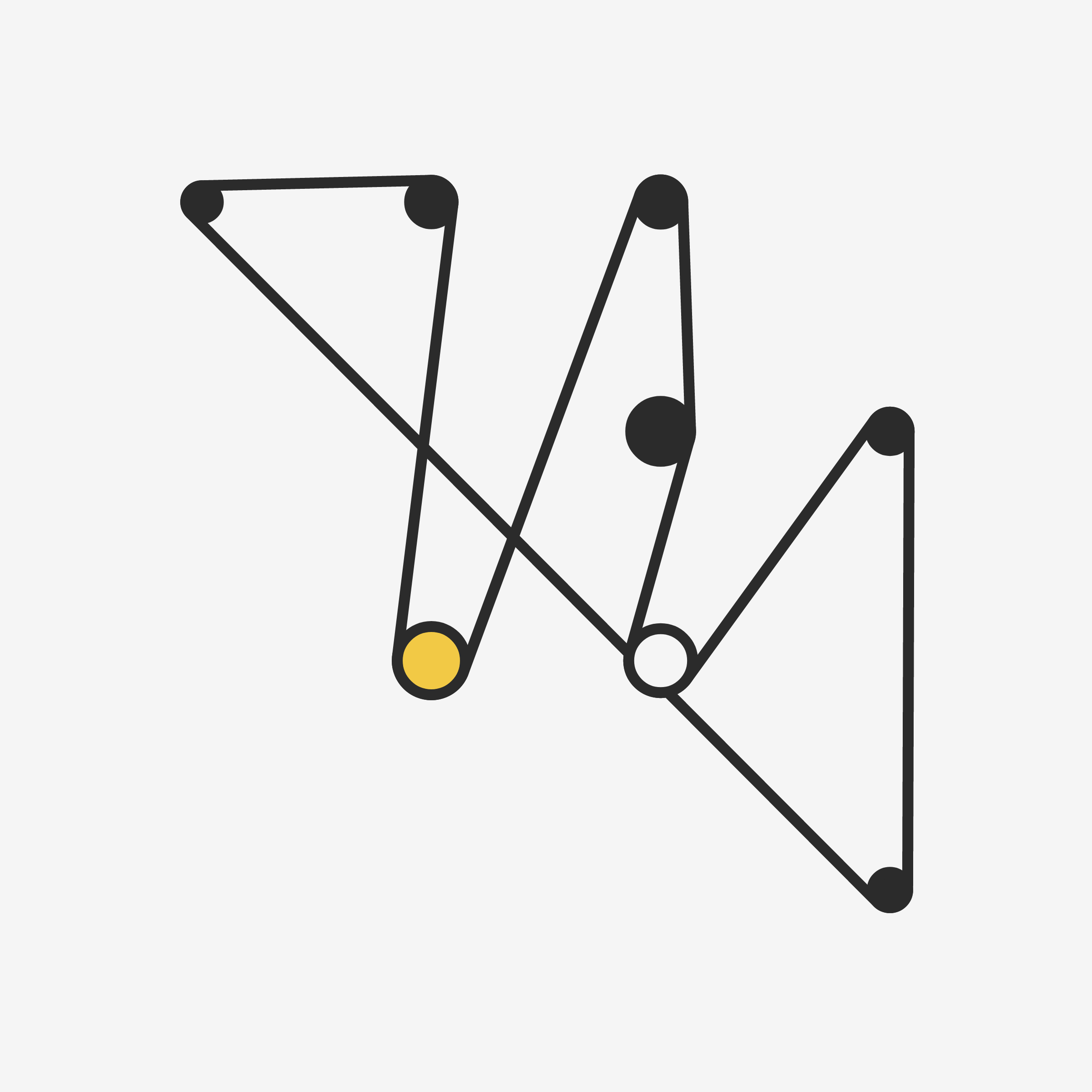 Art Blocks - Art Blocks v2 - Ringers #753 - NFT # 13000753