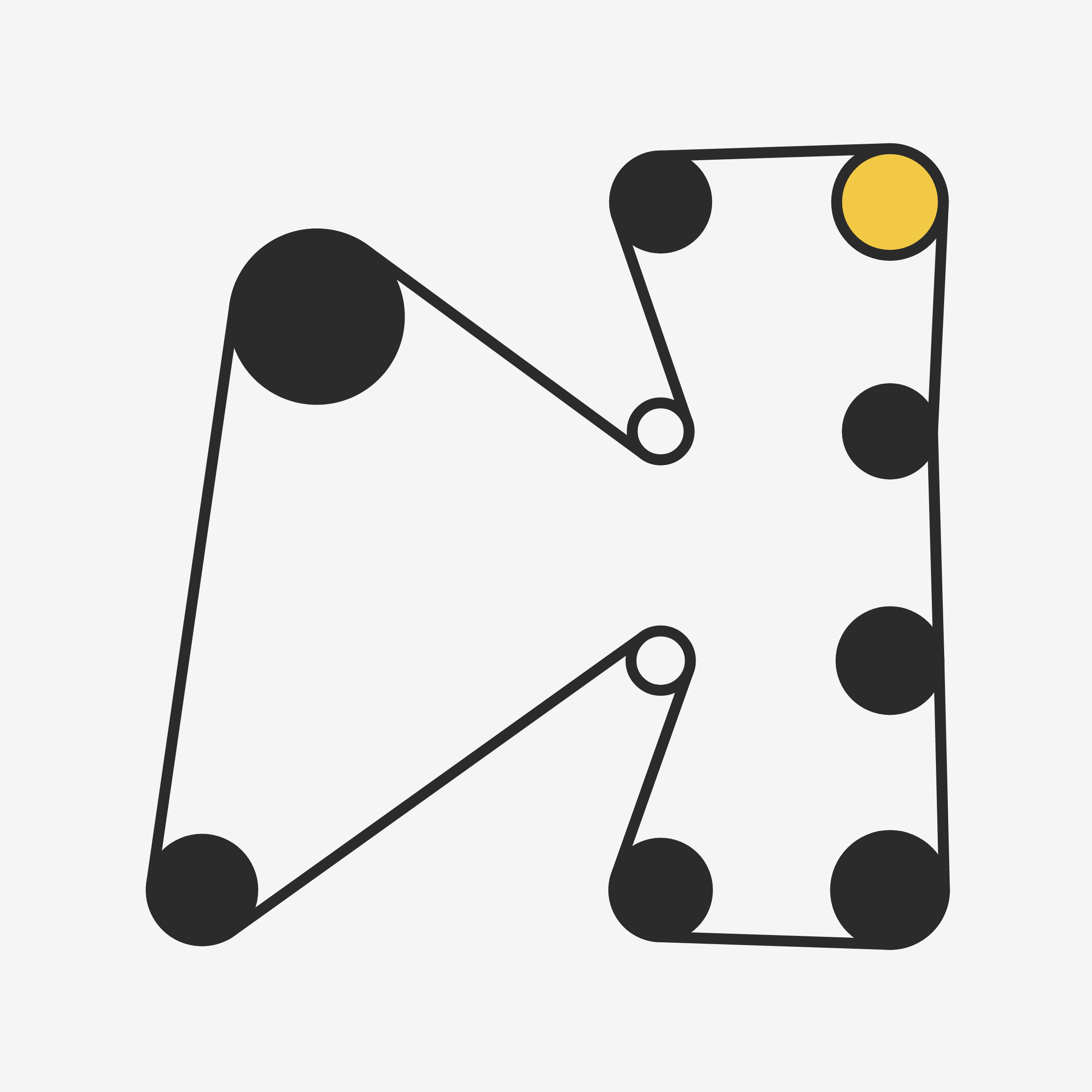 Art Blocks - Art Blocks v2 - Ringers #757 - NFT # 13000757