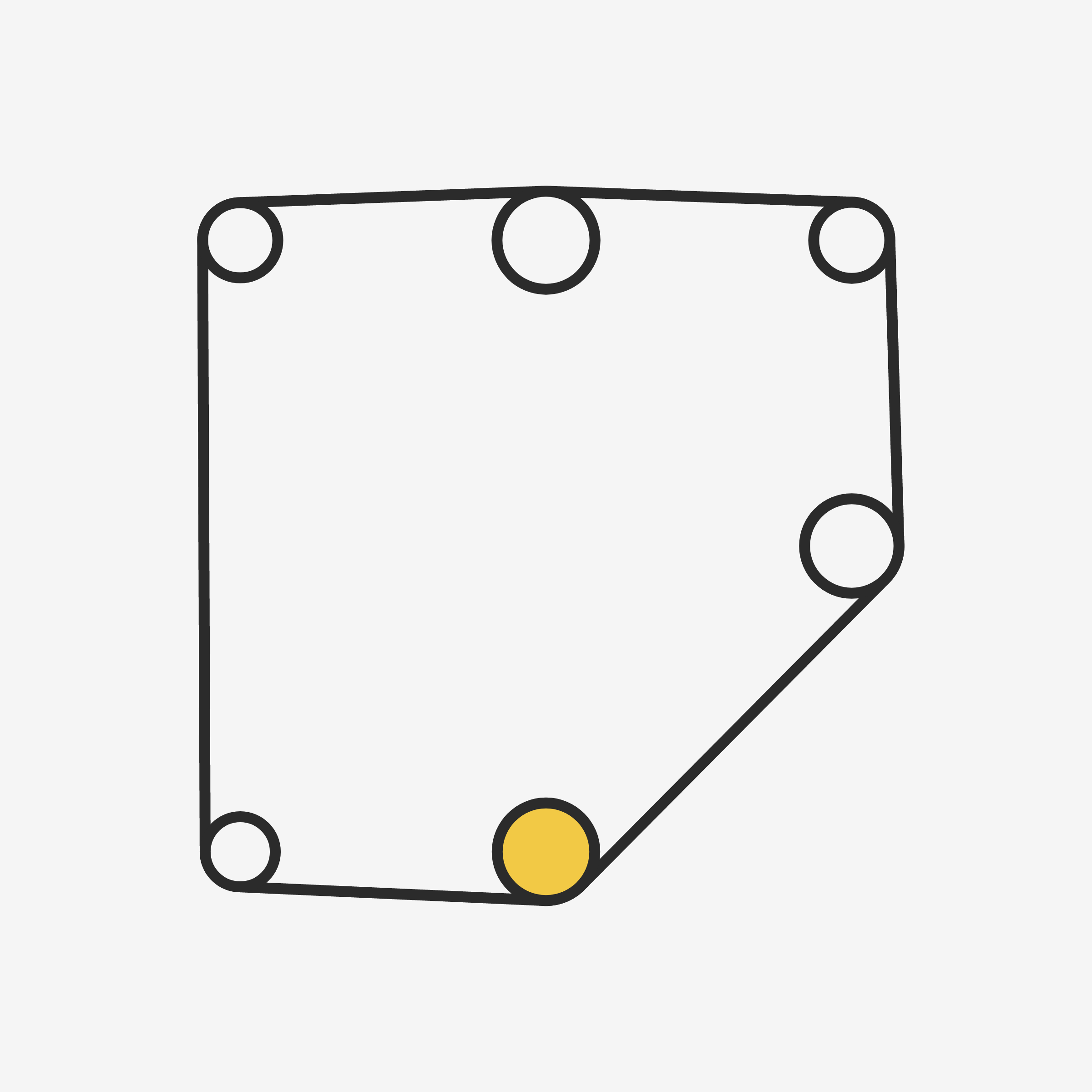 Art Blocks - Art Blocks v2 - Ringers #760 - NFT # 13000760