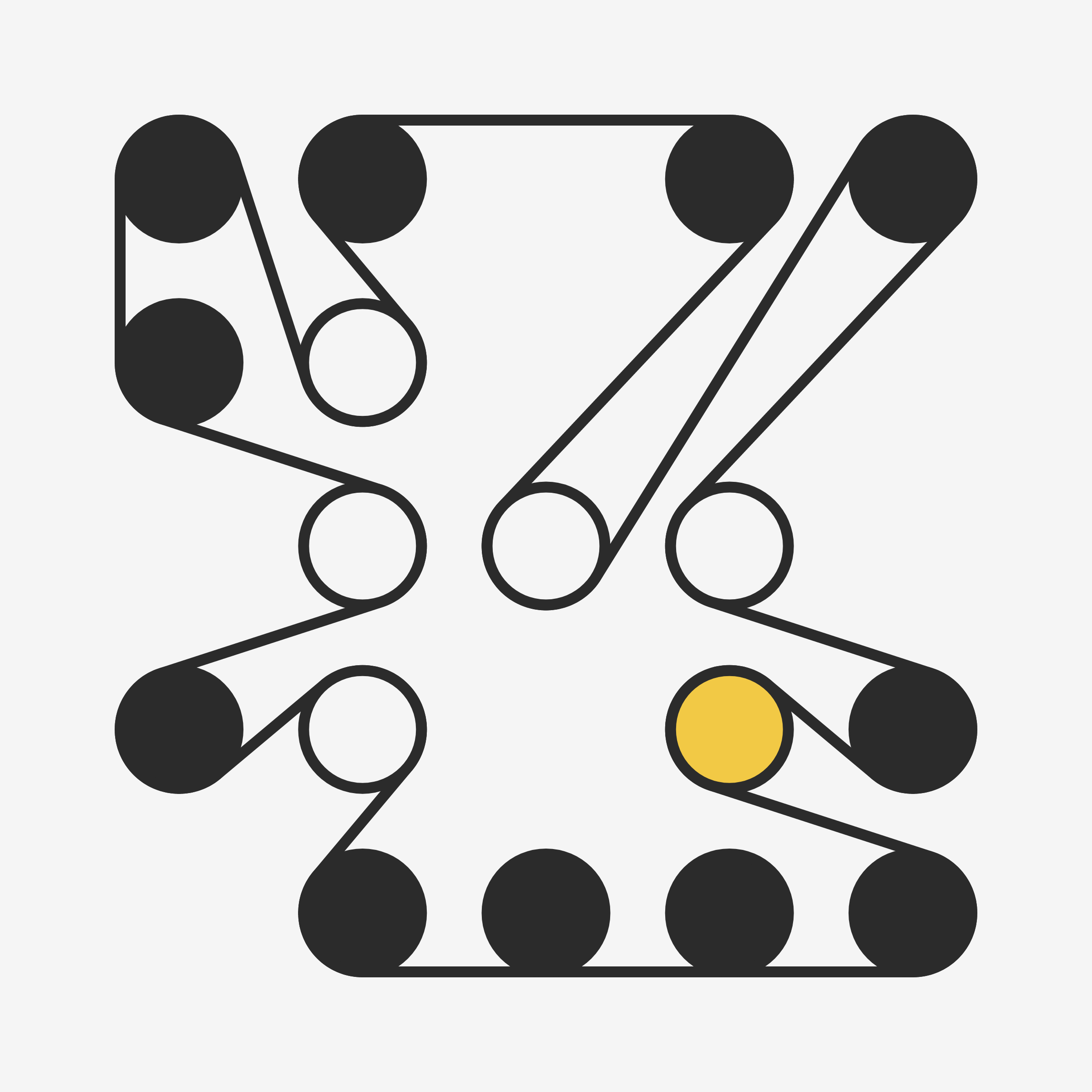 Art Blocks - Art Blocks v2 - Ringers #769 - NFT # 13000769