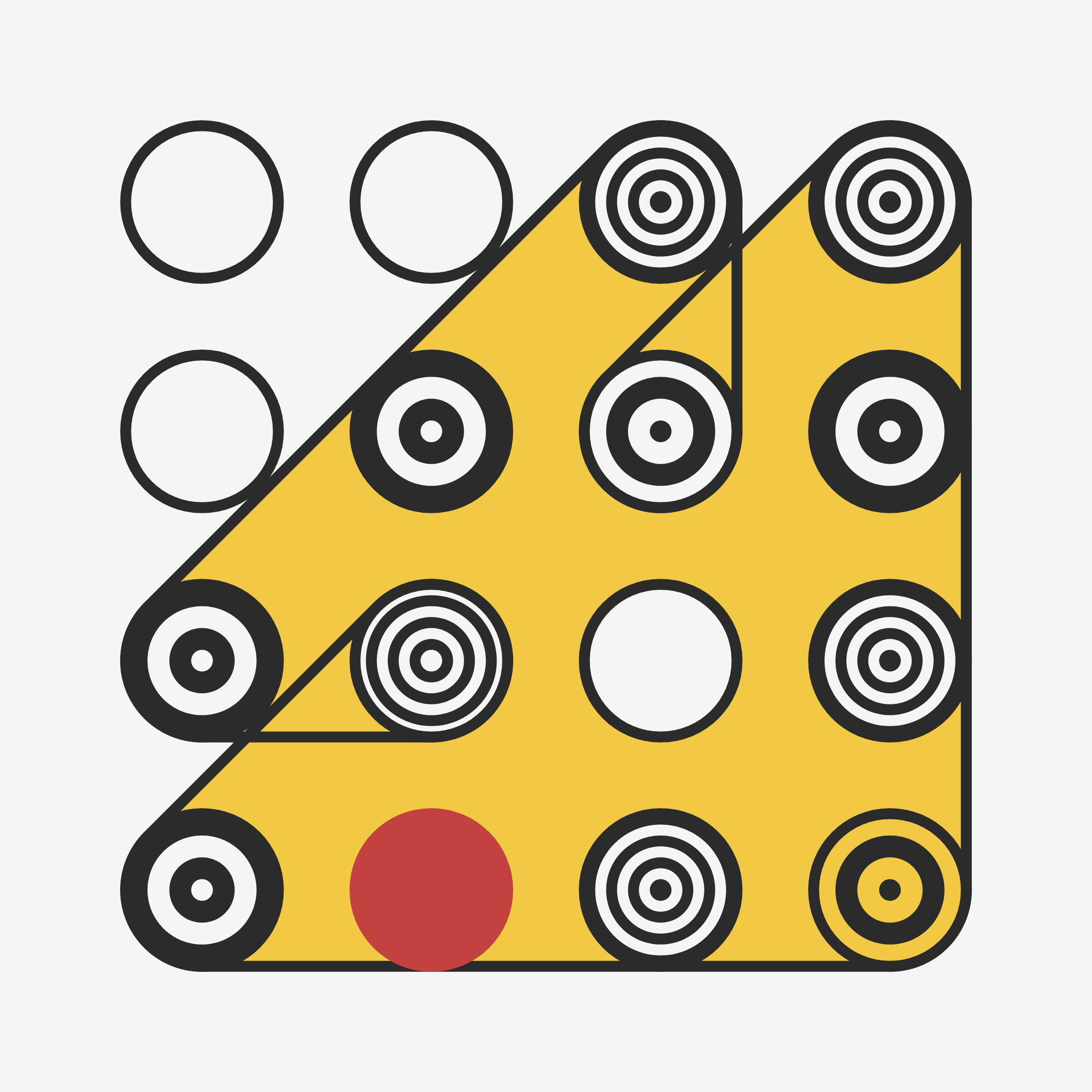 Art Blocks - Art Blocks v2 - Ringers #770 - NFT # 13000770