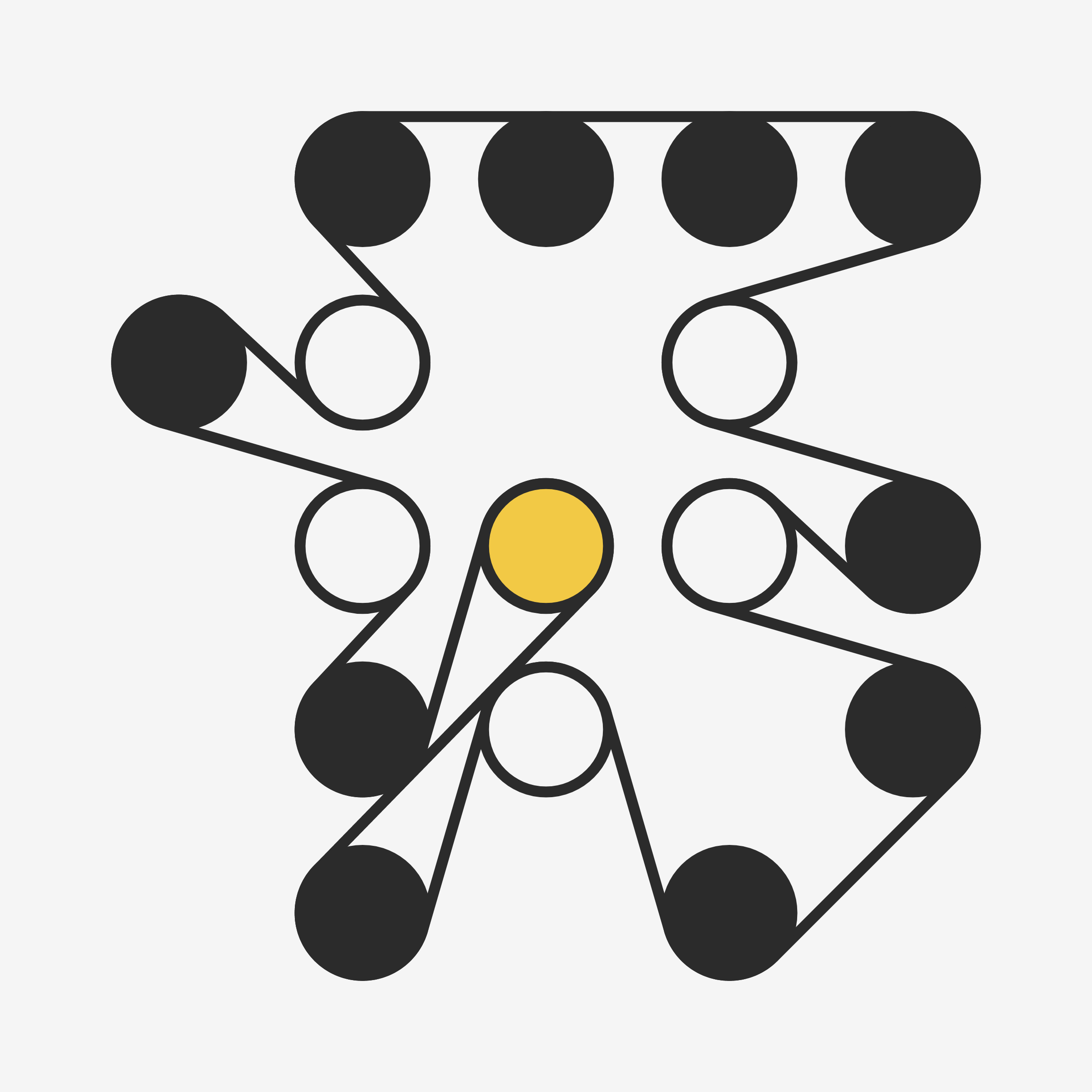 Art Blocks - Art Blocks v2 - Ringers #773 - NFT # 13000773