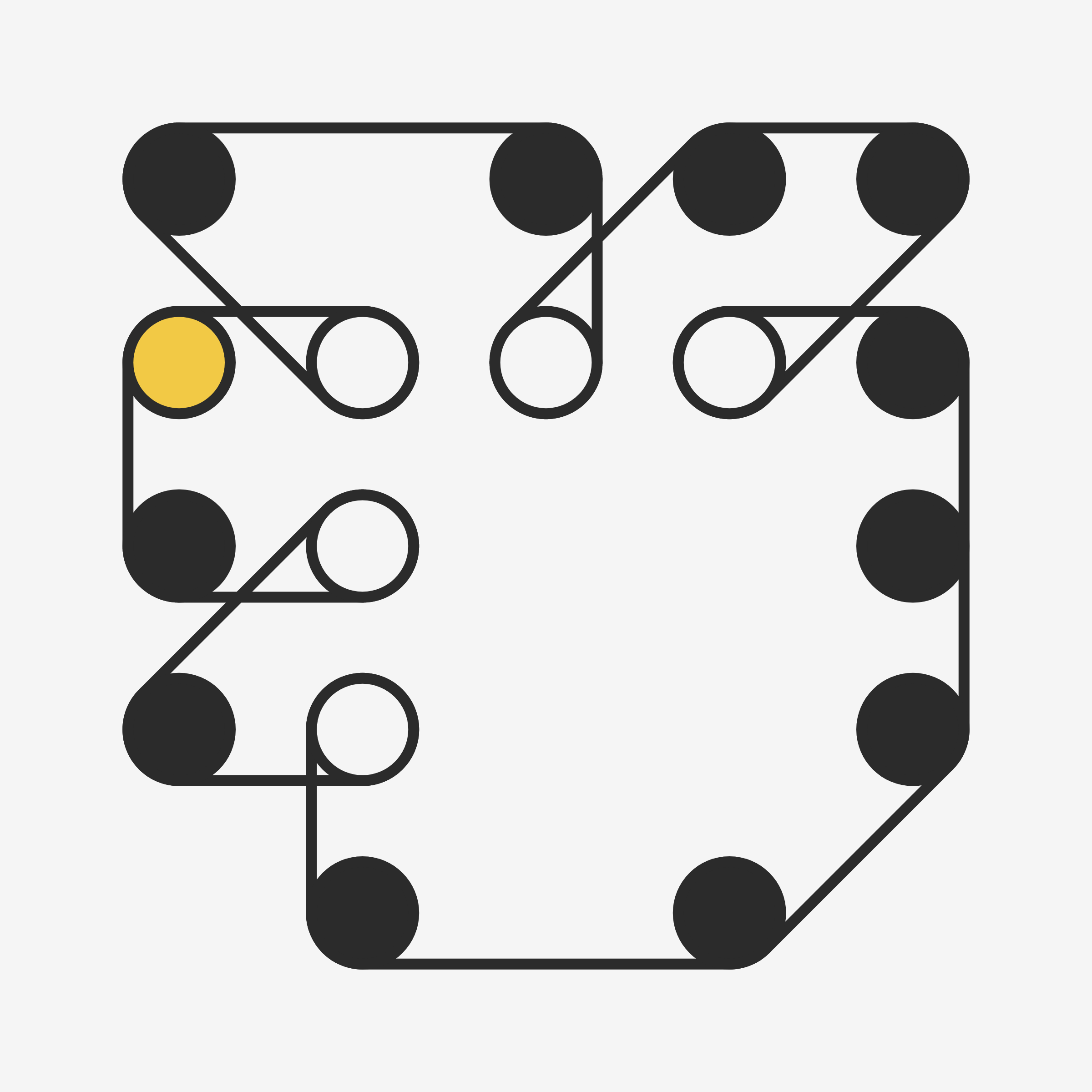 Art Blocks - Art Blocks v2 - Ringers #785 - NFT # 13000785