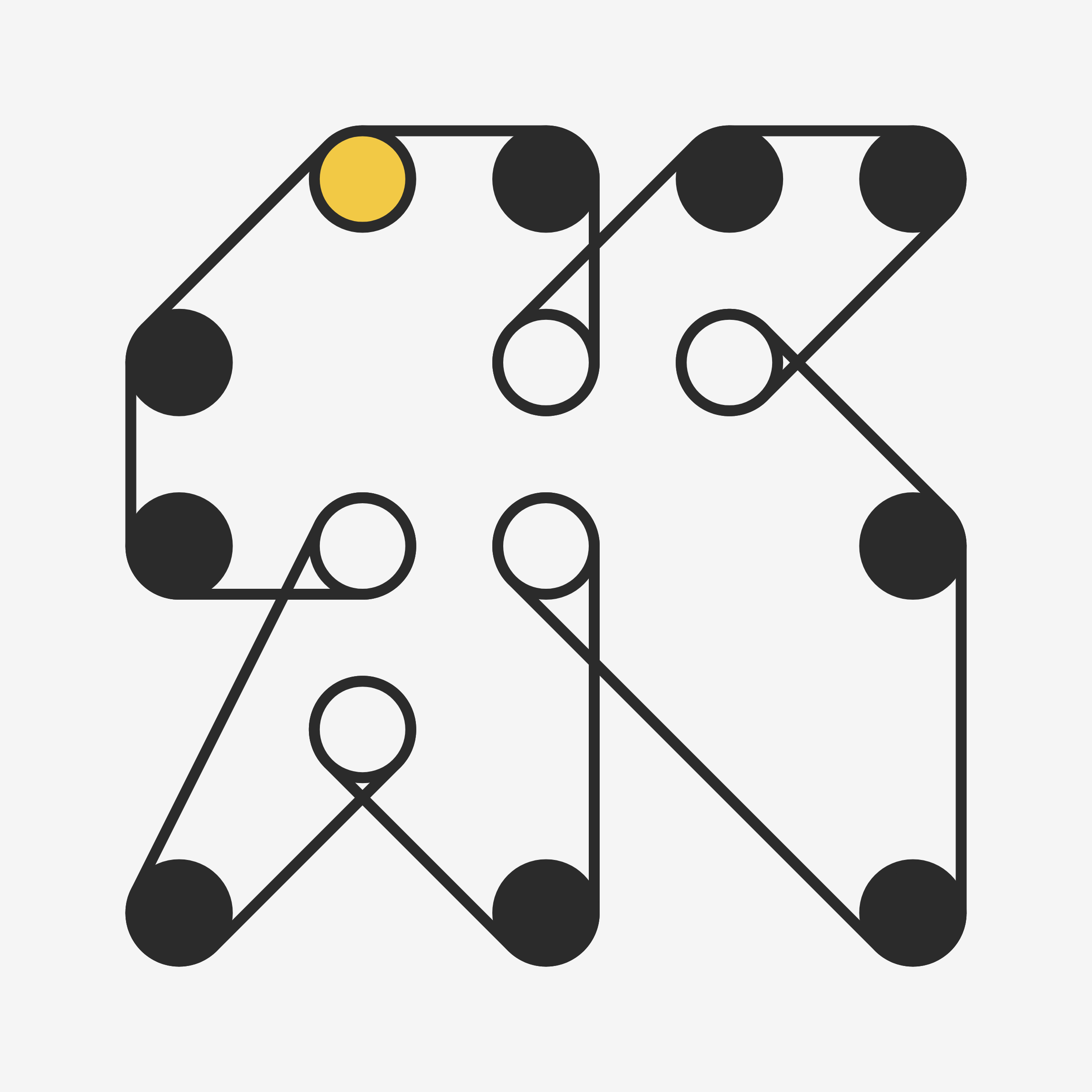 Art Blocks - Art Blocks v2 - Ringers #799 - NFT # 13000799