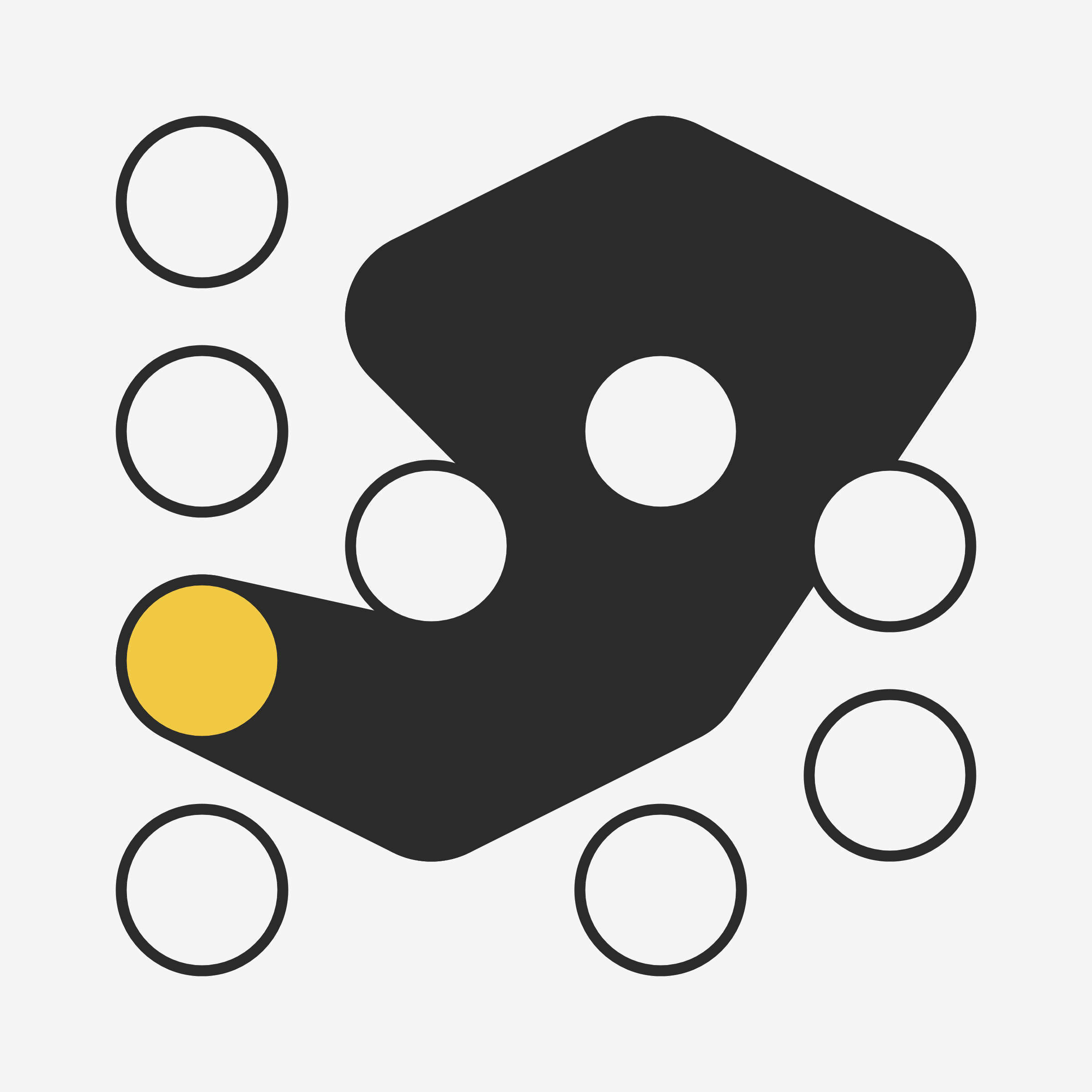 Art Blocks - Art Blocks v2 - Ringers #819 - NFT # 13000819