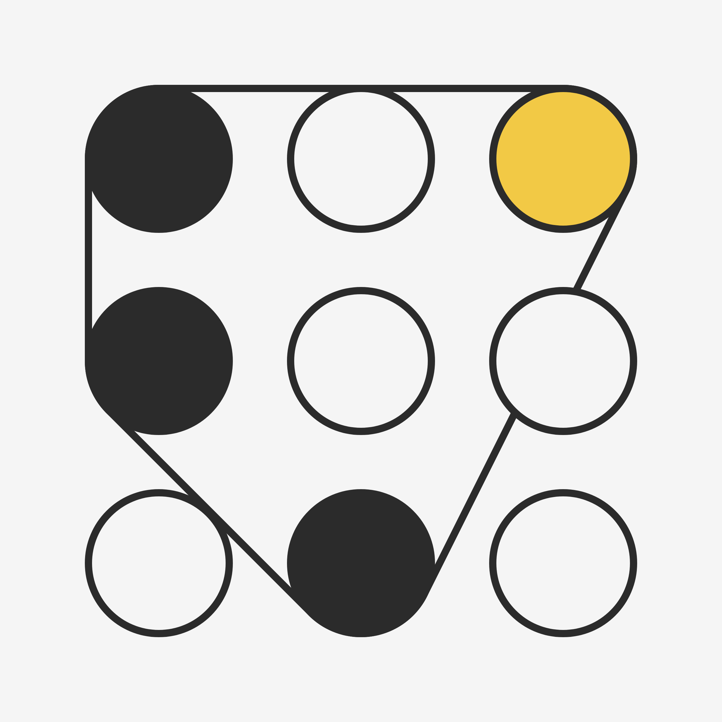 Art Blocks - Art Blocks v2 - Ringers #825 - NFT # 13000825