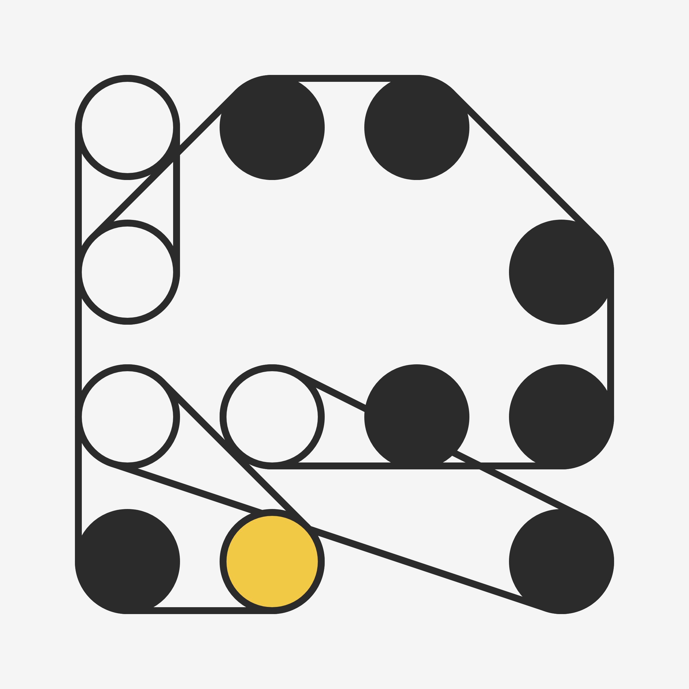 Art Blocks - Art Blocks v2 - Ringers #838 - NFT # 13000838