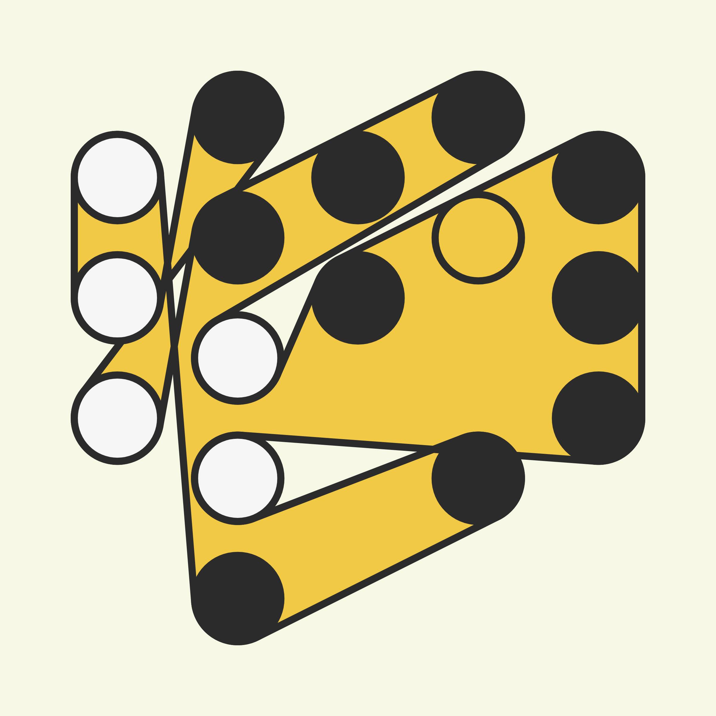 Art Blocks - Art Blocks v2 - Ringers #840 - NFT # 13000840