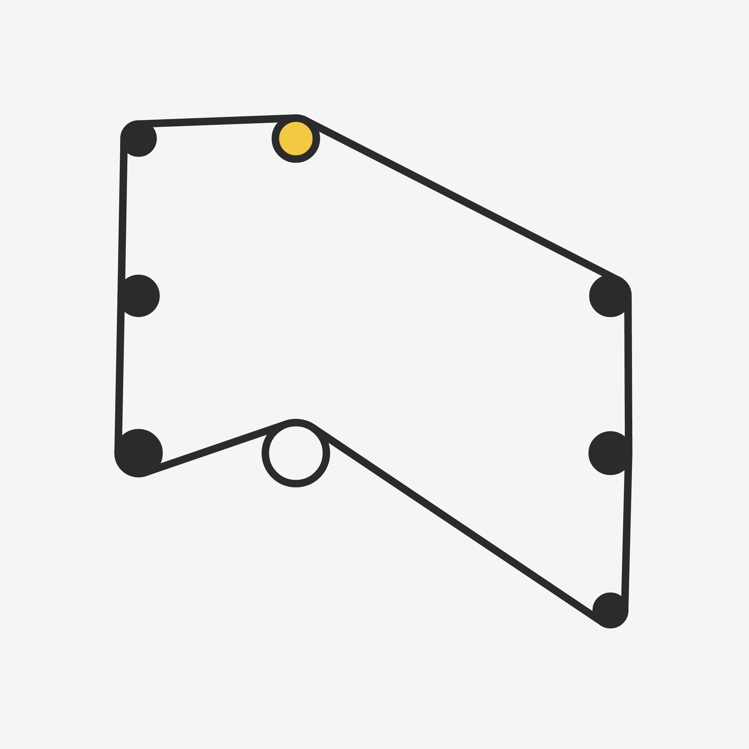 Art Blocks - Art Blocks v2 - Ringers #847 - NFT # 13000847