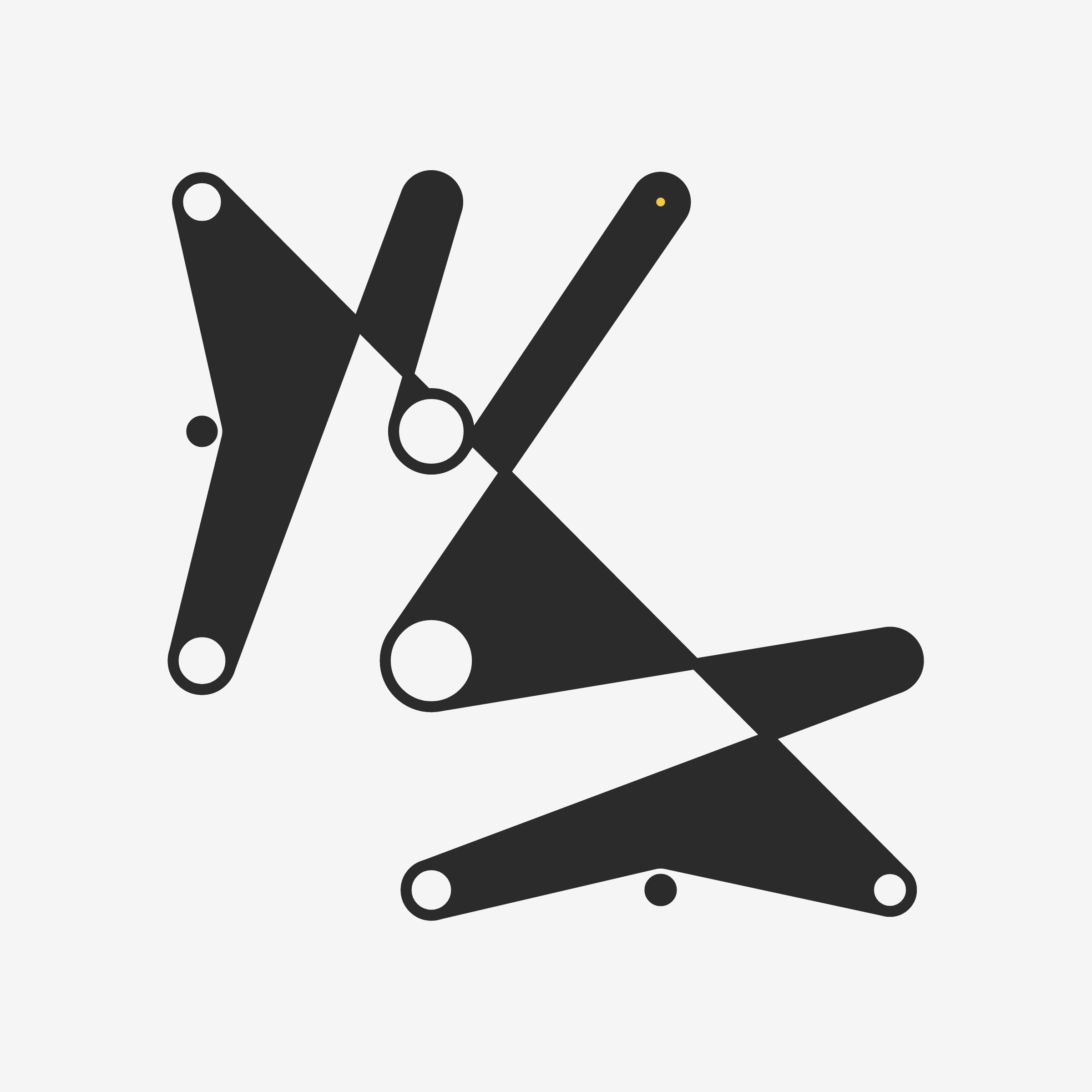 Art Blocks - Art Blocks v2 - Ringers #849 - NFT # 13000849