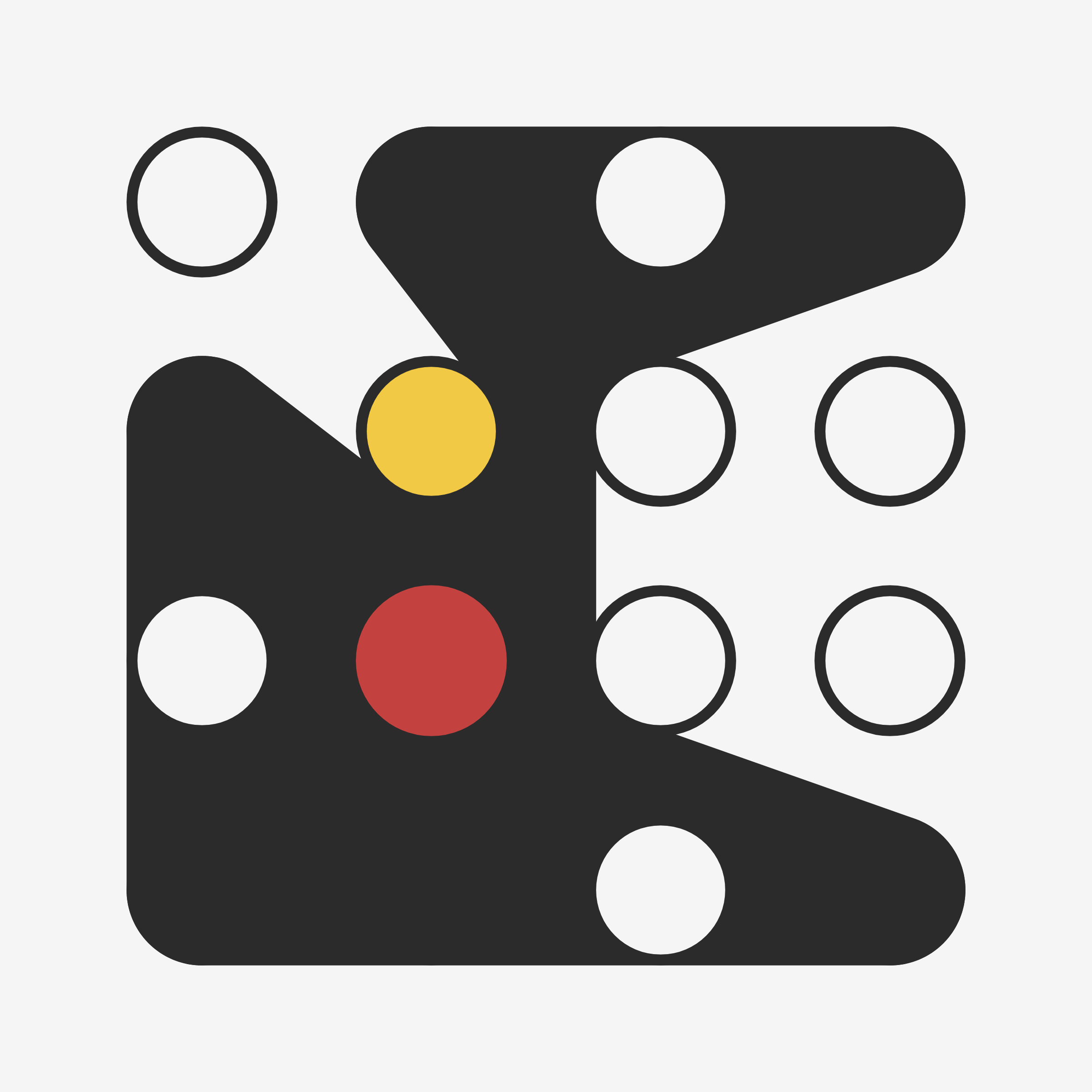 Art Blocks - Art Blocks v2 - Ringers #864 - NFT # 13000864