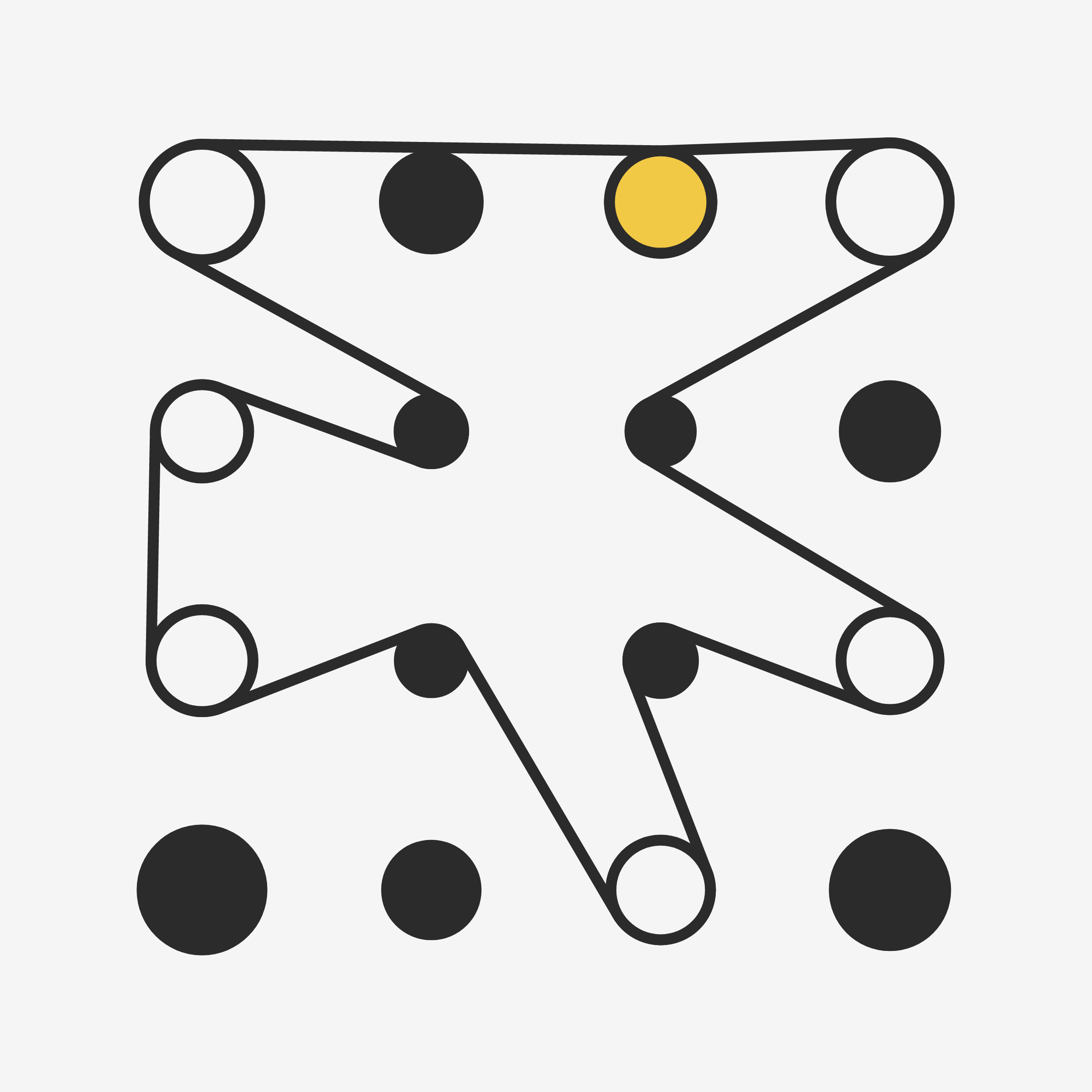 Art Blocks - Art Blocks v2 - Ringers #872 - NFT # 13000872