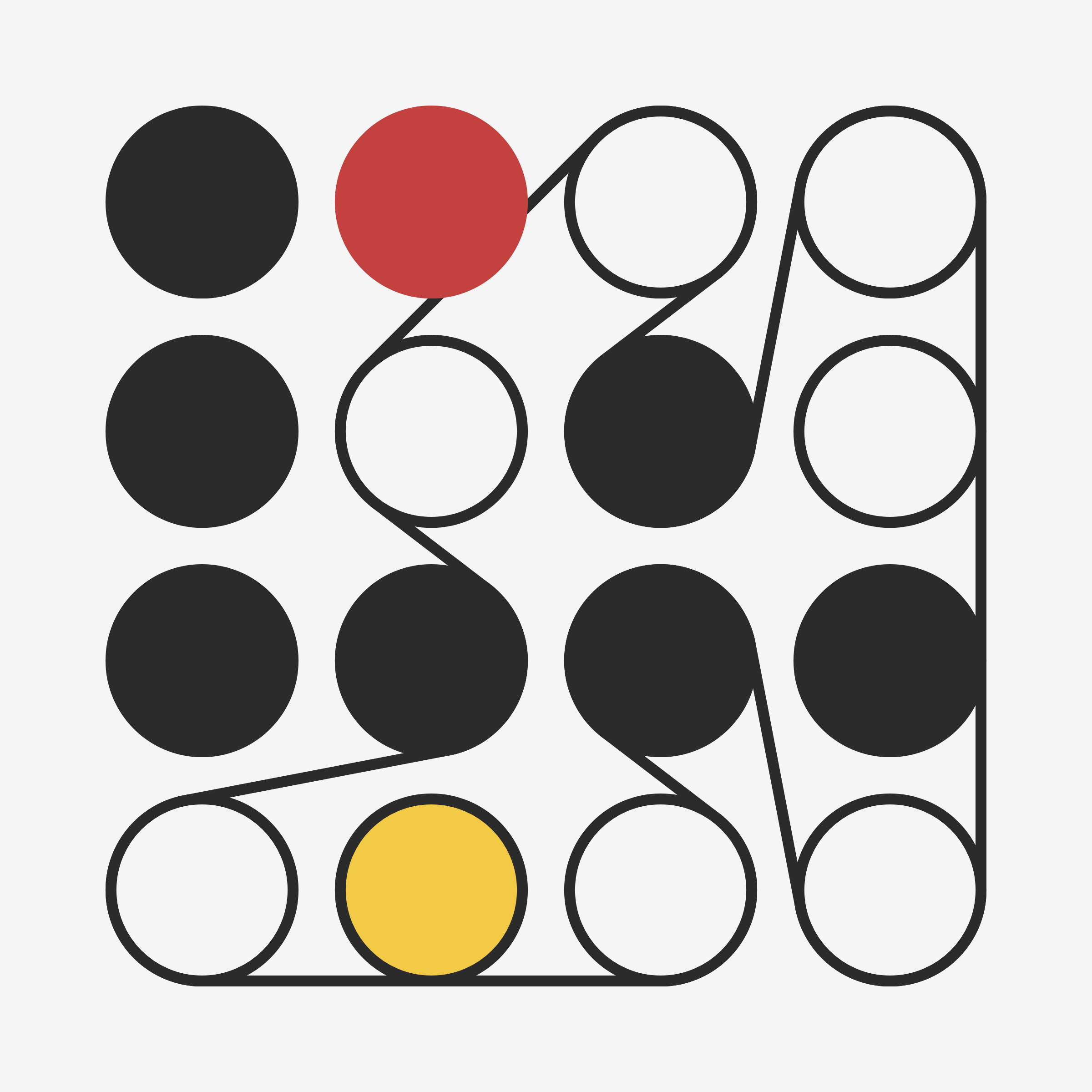 Art Blocks - Art Blocks v2 - Ringers #873 - NFT # 13000873