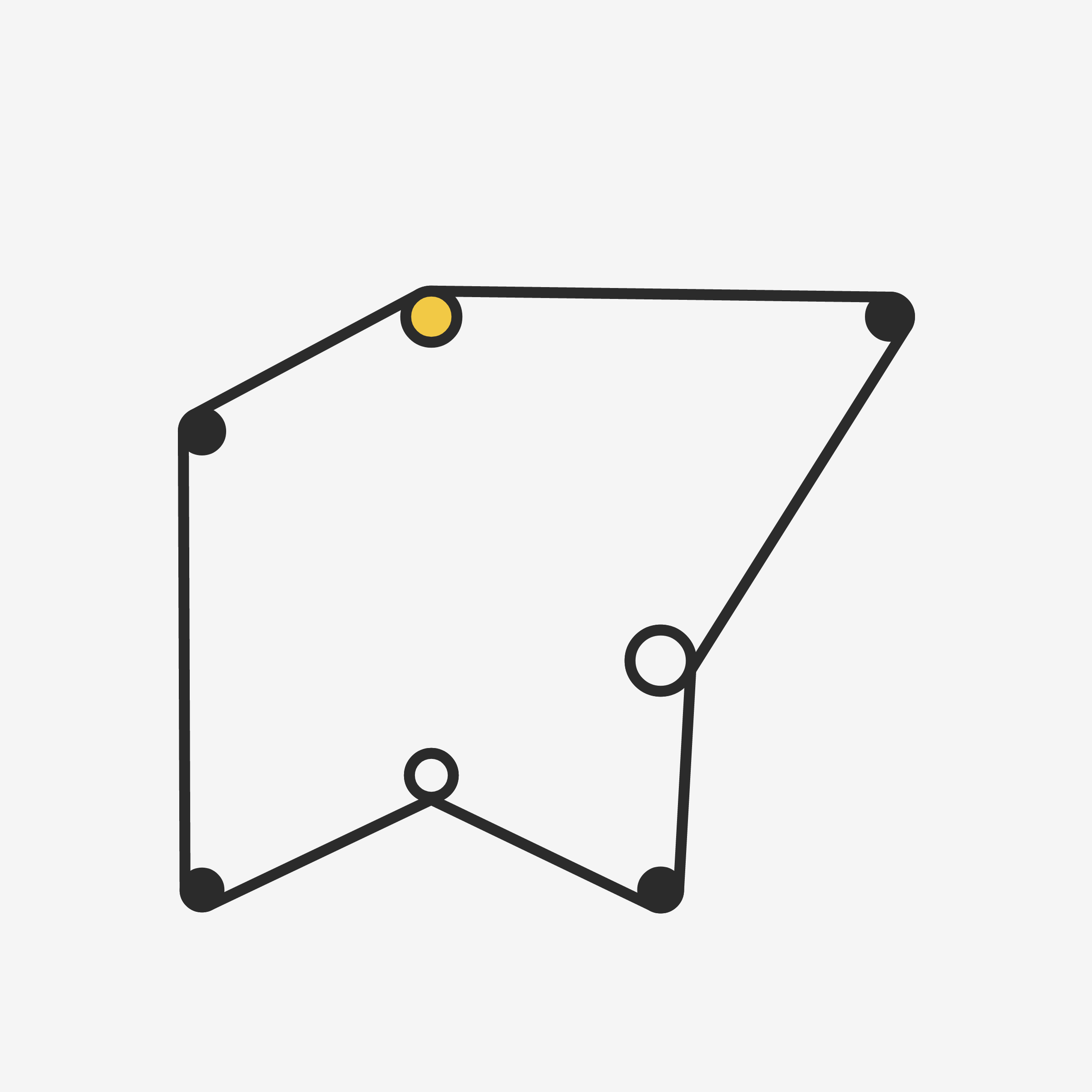 Art Blocks - Art Blocks v2 - Ringers #874 - NFT # 13000874