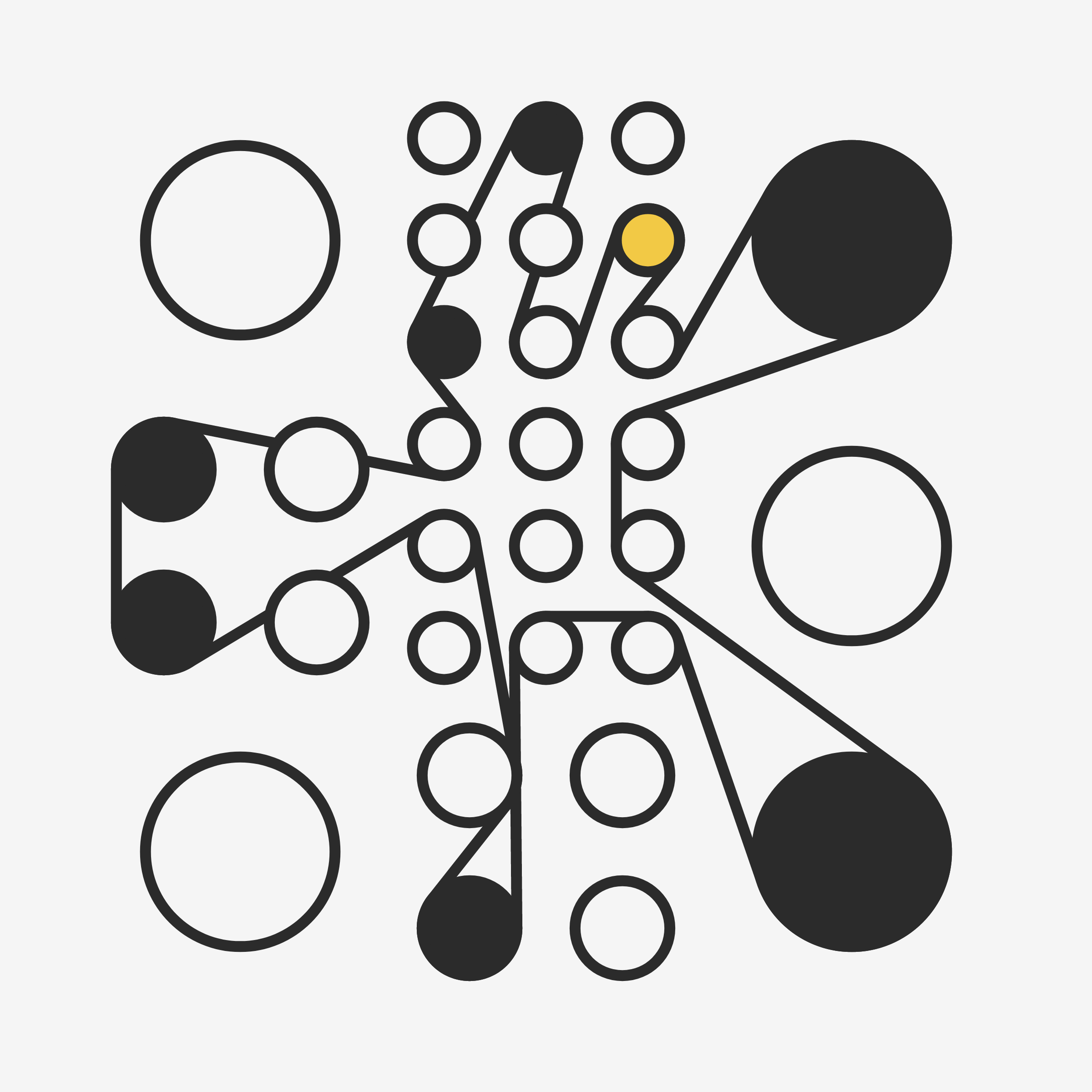 Art Blocks - Art Blocks v2 - Ringers #877 - NFT # 13000877